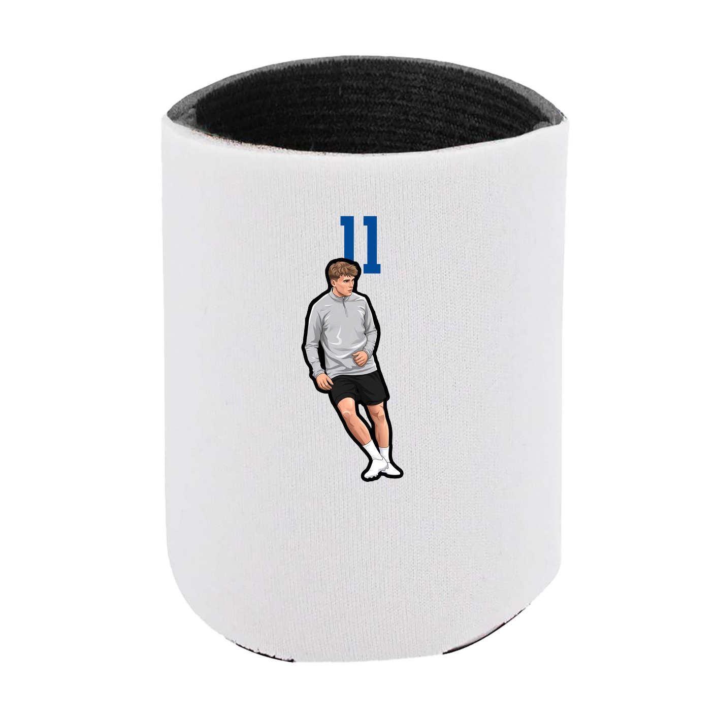 Can Holder — Number Top in White
