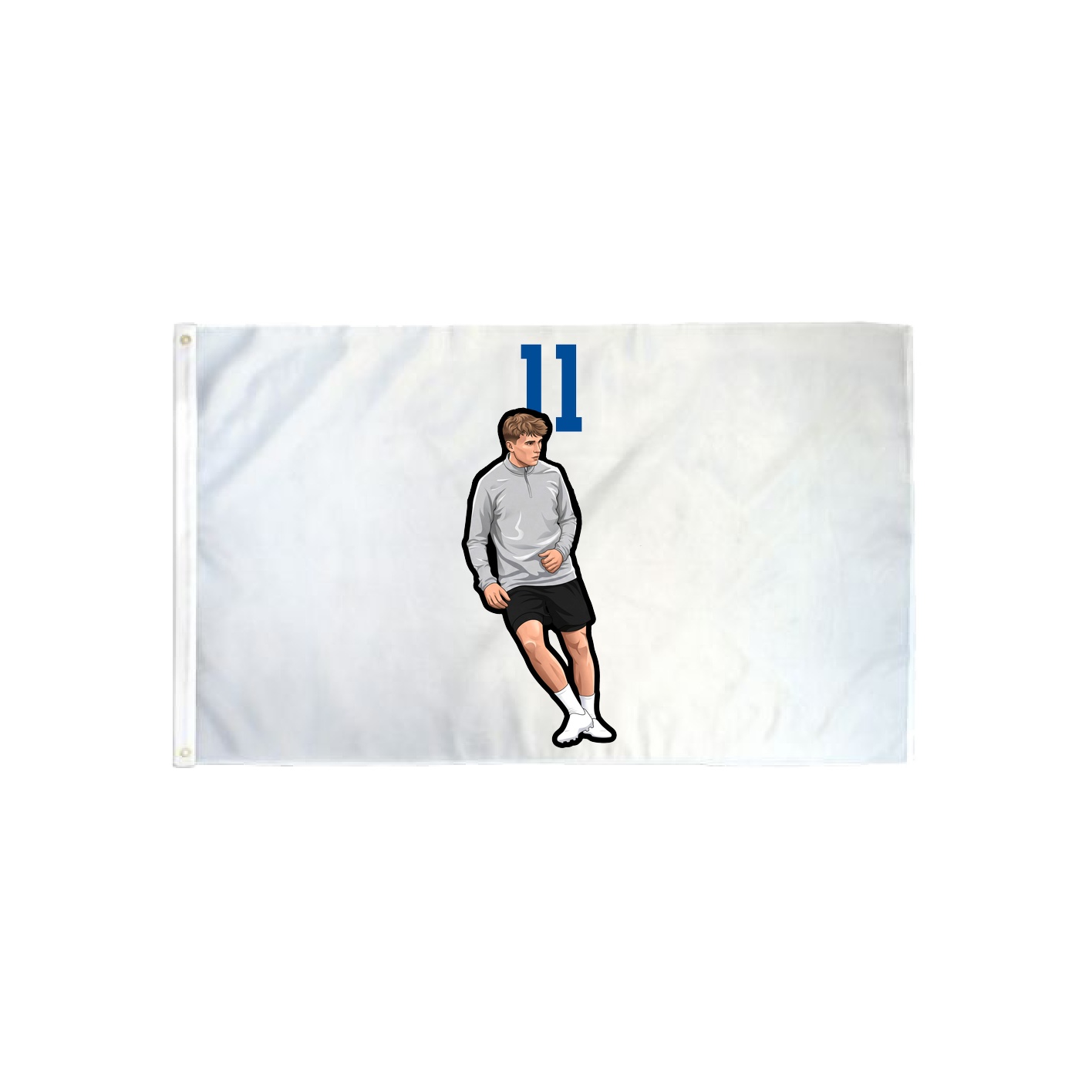 3x5 Flag — Number Top in Classic