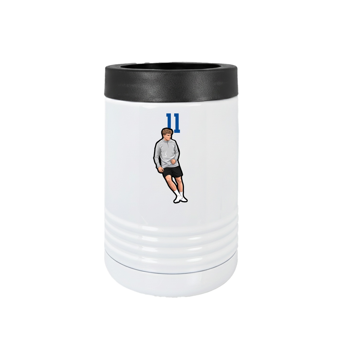 Beverage Holder — Number Top in White