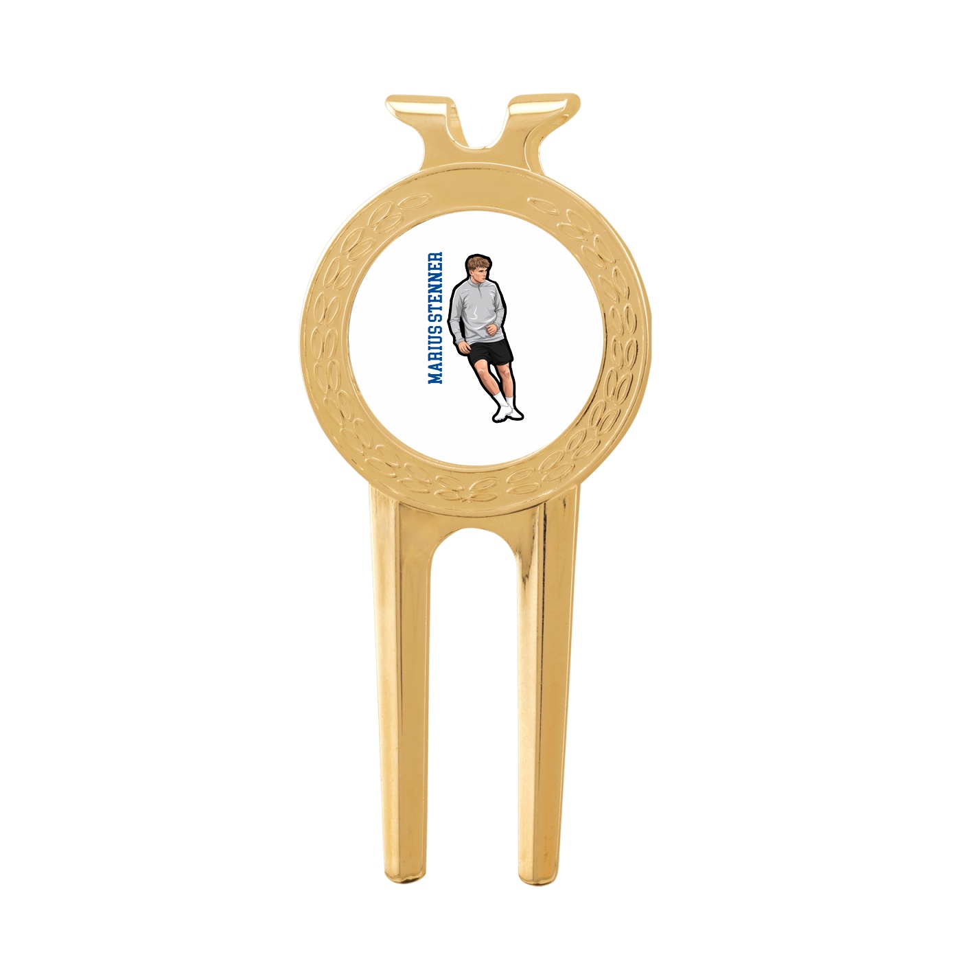 Divot Tool with Ball Marker — Name Vertical in Classic