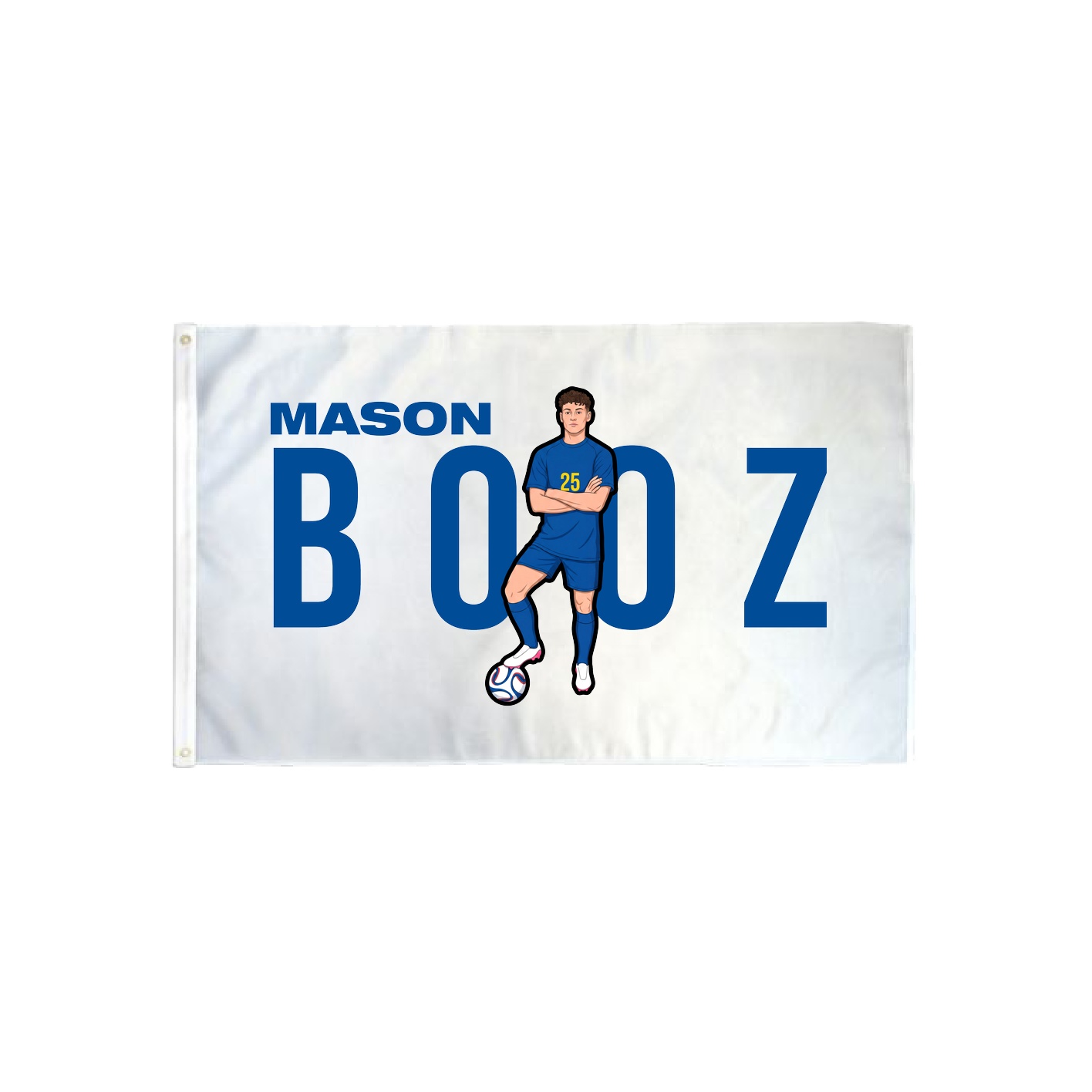 3x5 Flag — Player Name in Classic
