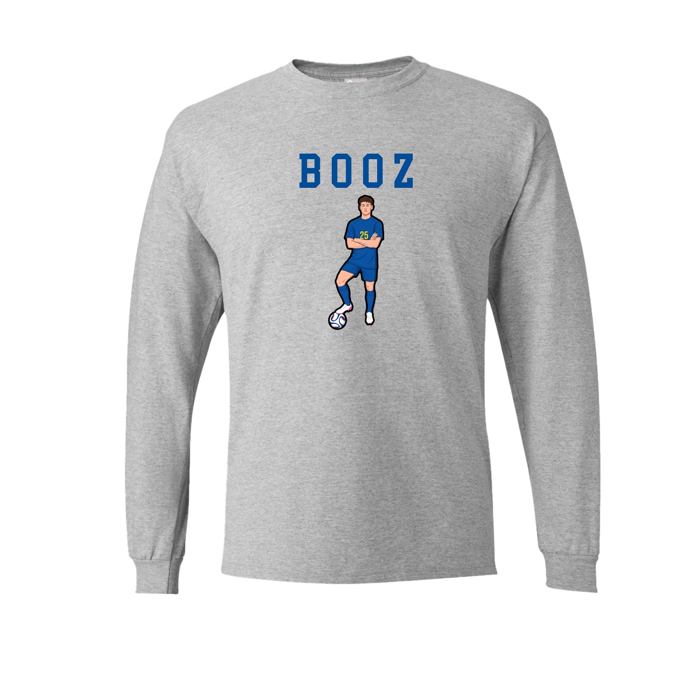 Long Sleeve Tee — Shirsey in Grey