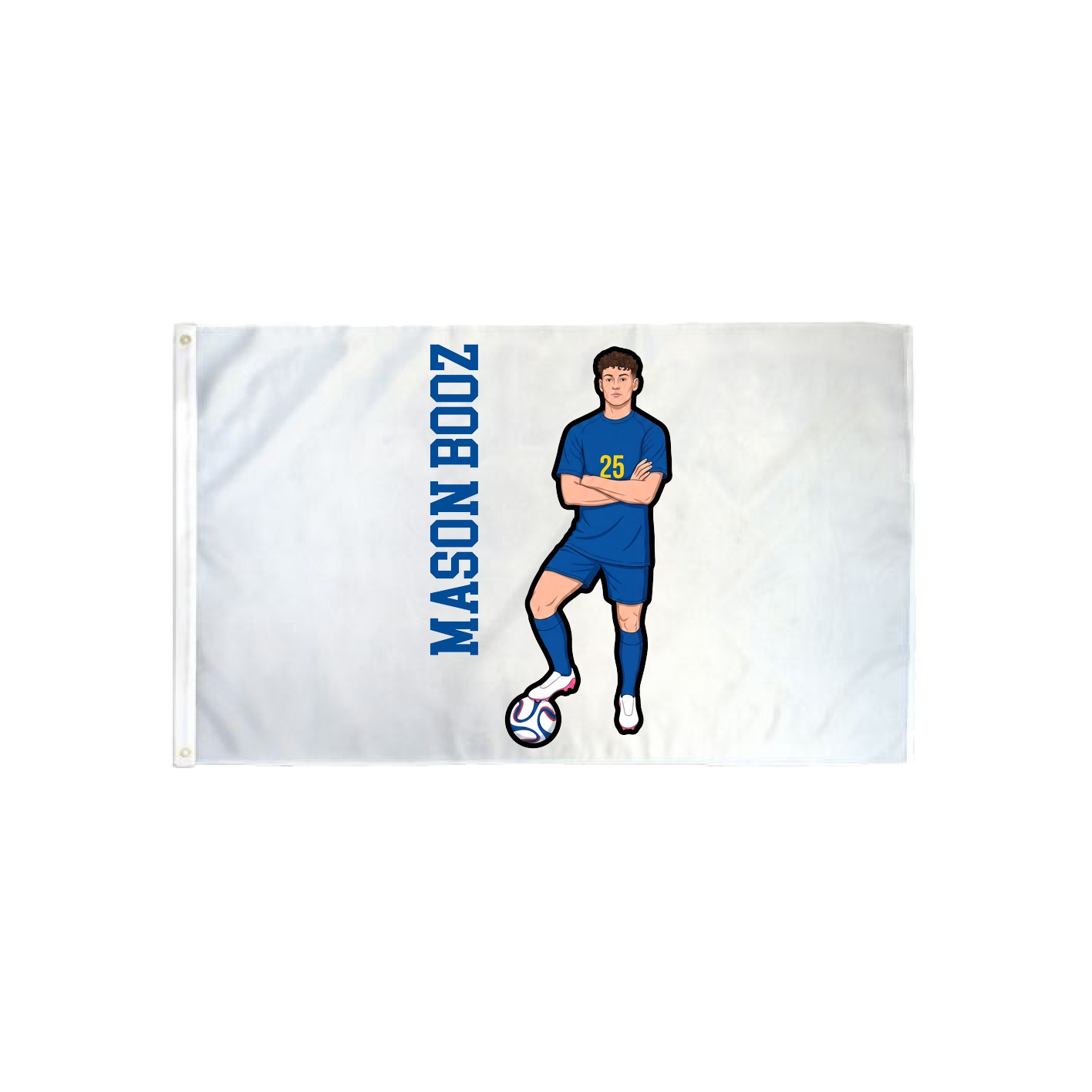 3x5 Flag — Name Vertical in Classic
