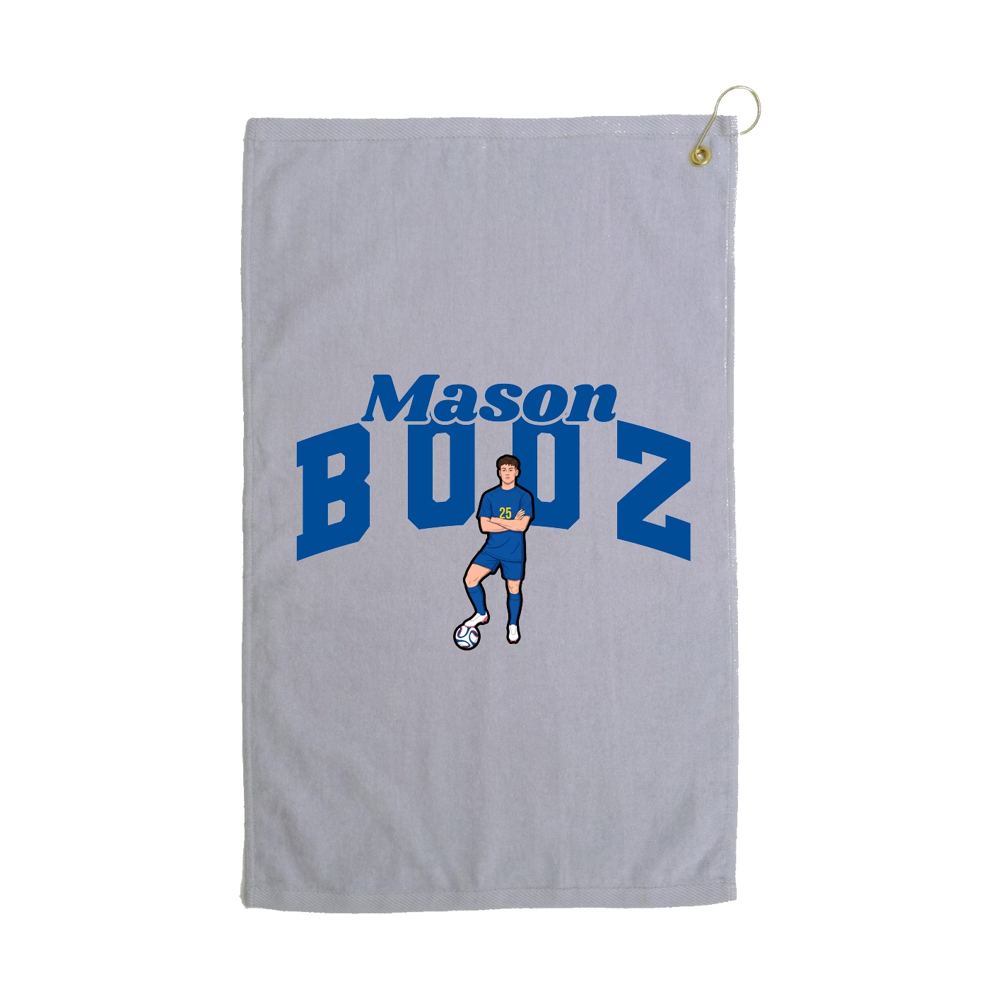 Golf Towel — Signature Arch in Grey