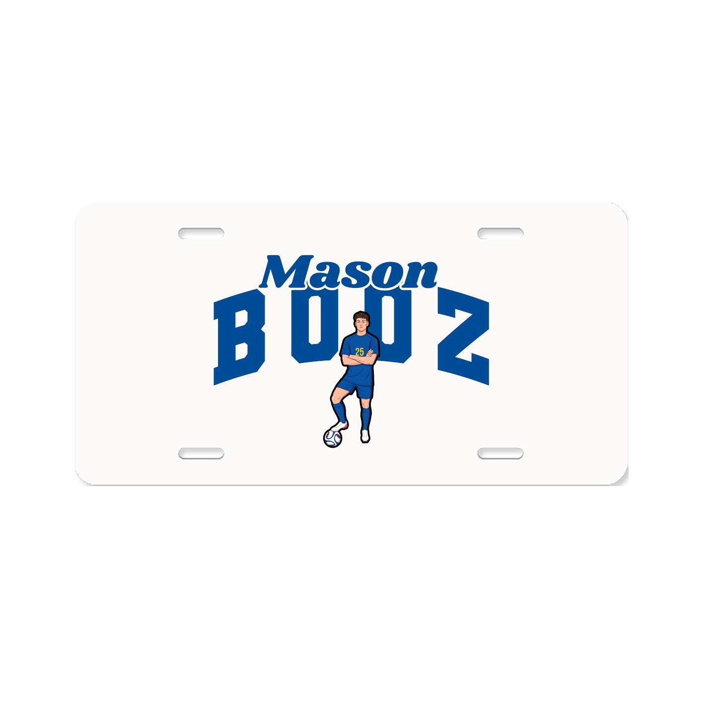 License Plate — Signature Arch in Classic