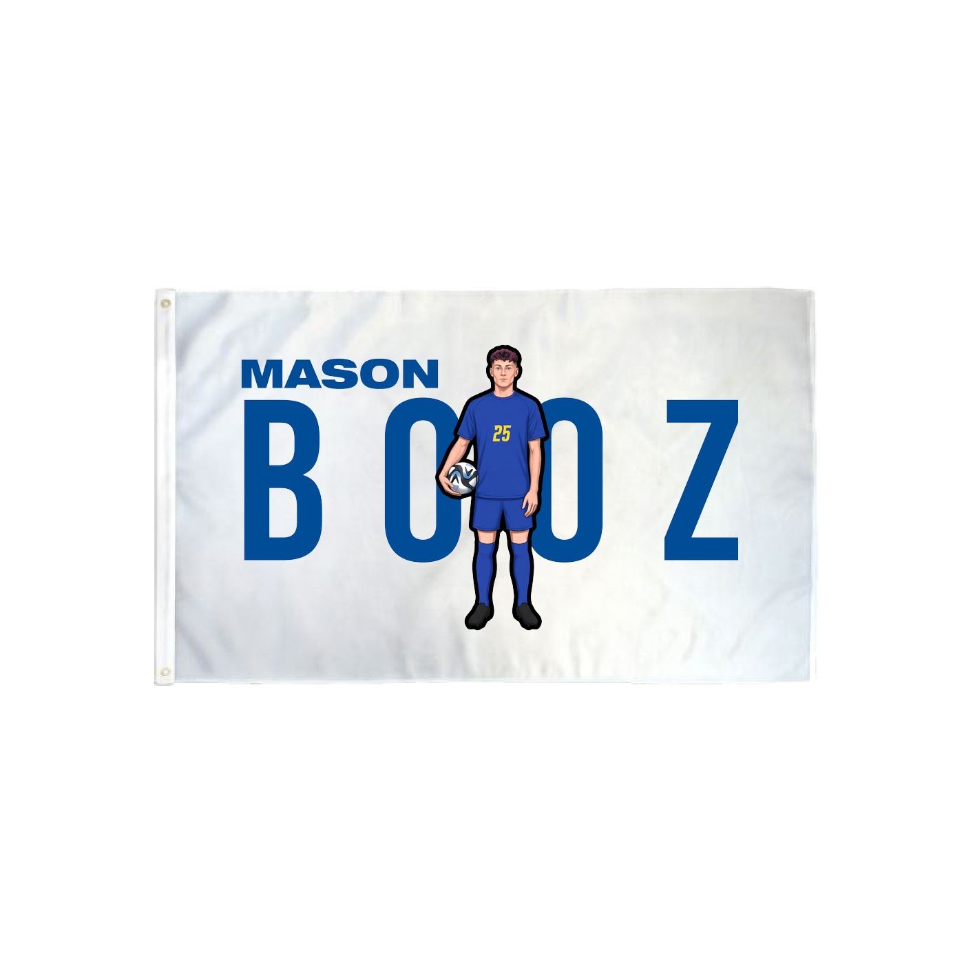 3x5 Flag — Player Name in Classic