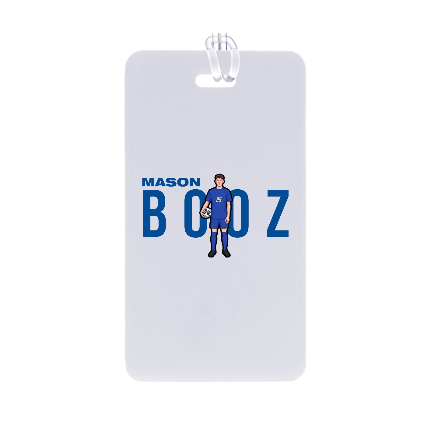 Bag Tag — Player Name in Classic