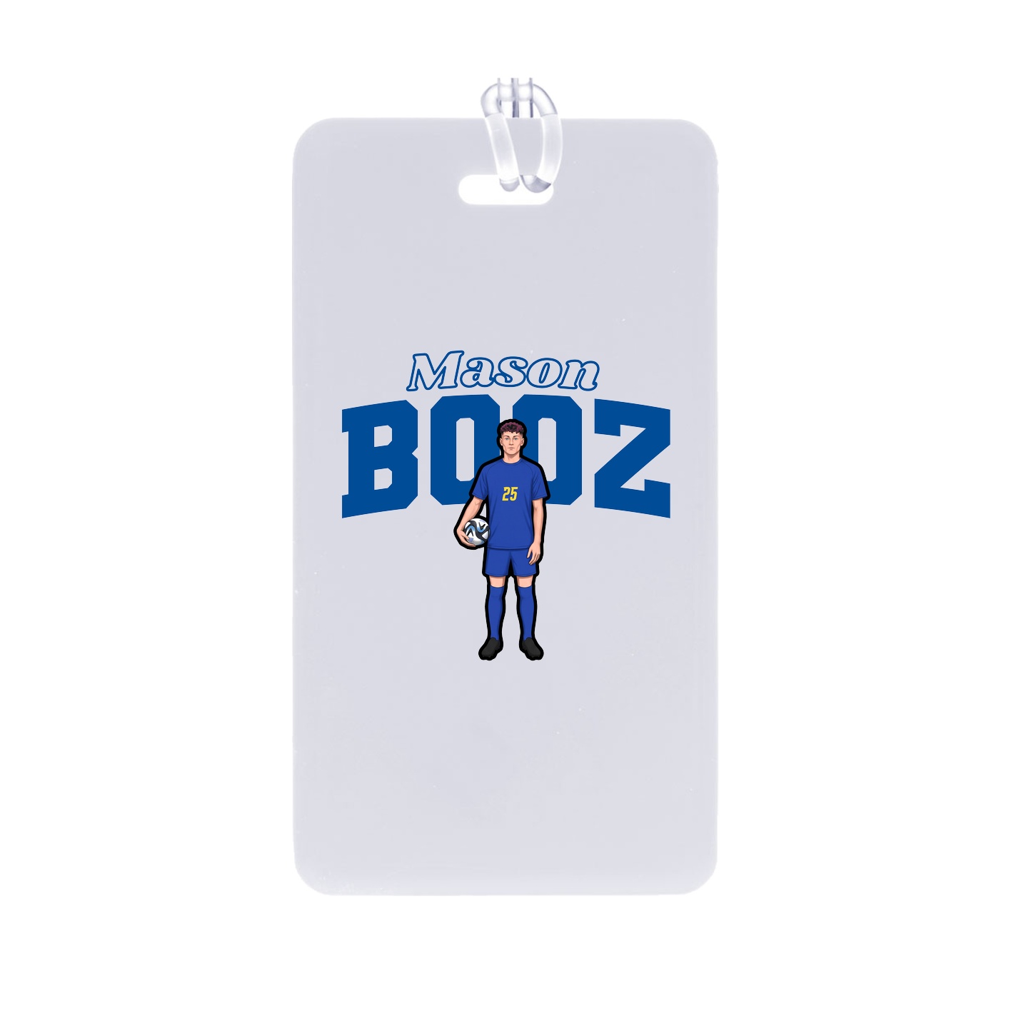 Bag Tag — Name Arch in Classic