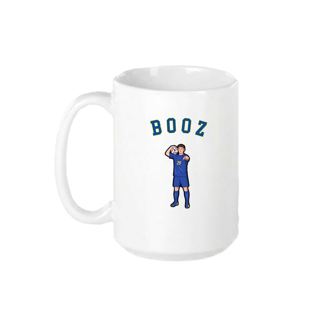 15oz Coffee Mug — Shirsey Arch in White