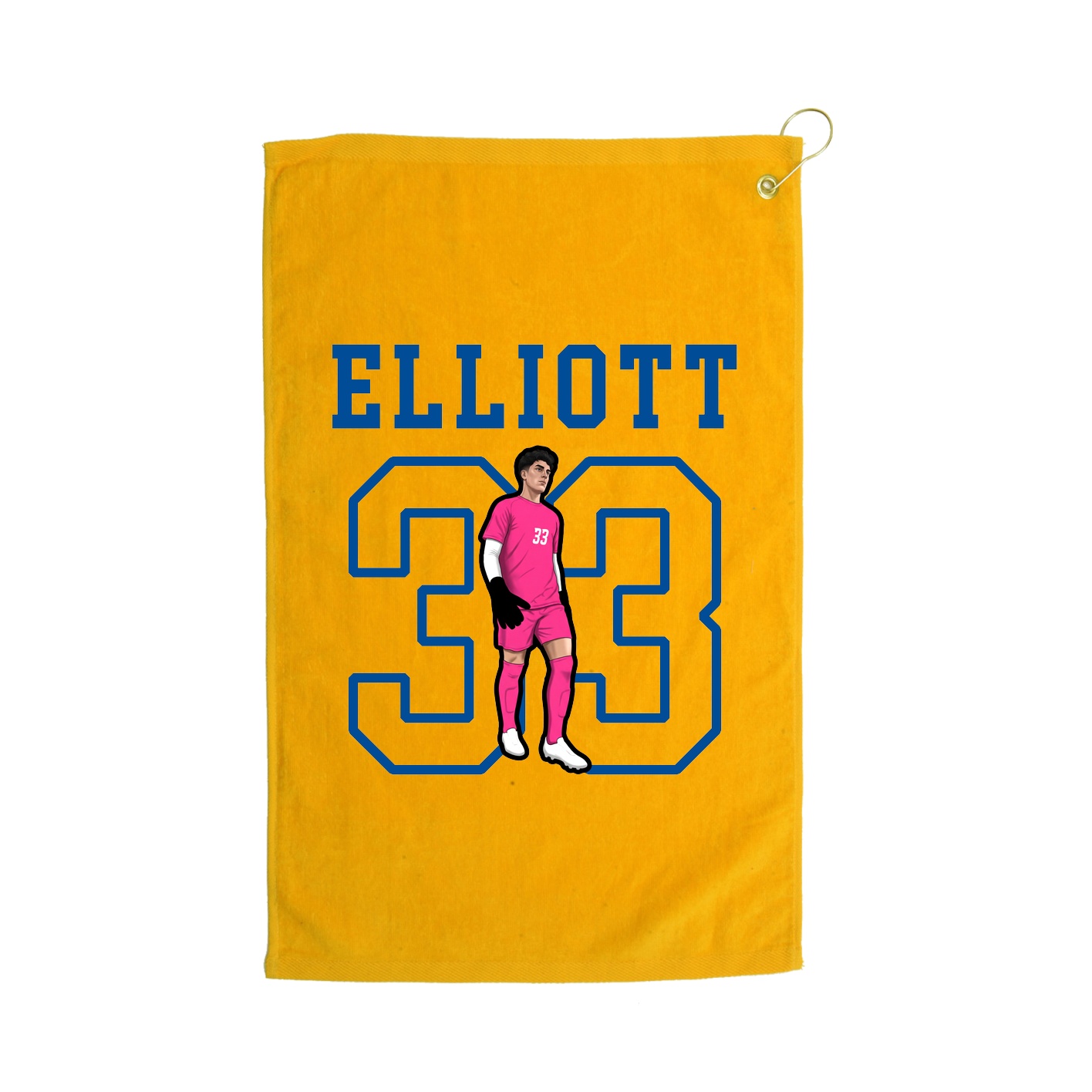 Golf Towel — Shirsey in Gold