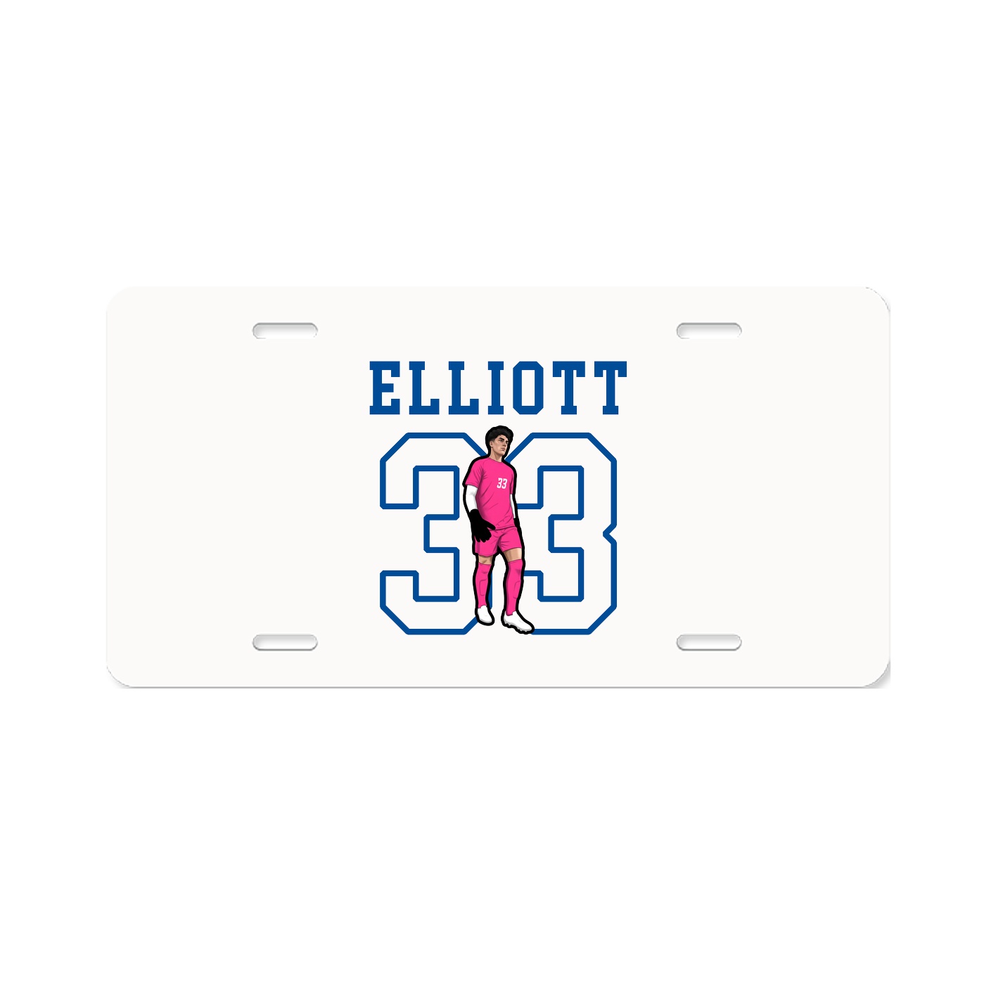 License Plate — Shirsey in Classic