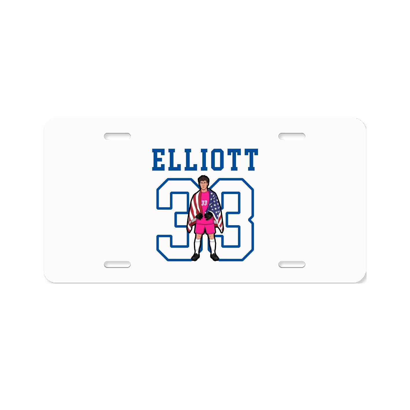 License Plate — Shirsey in Classic