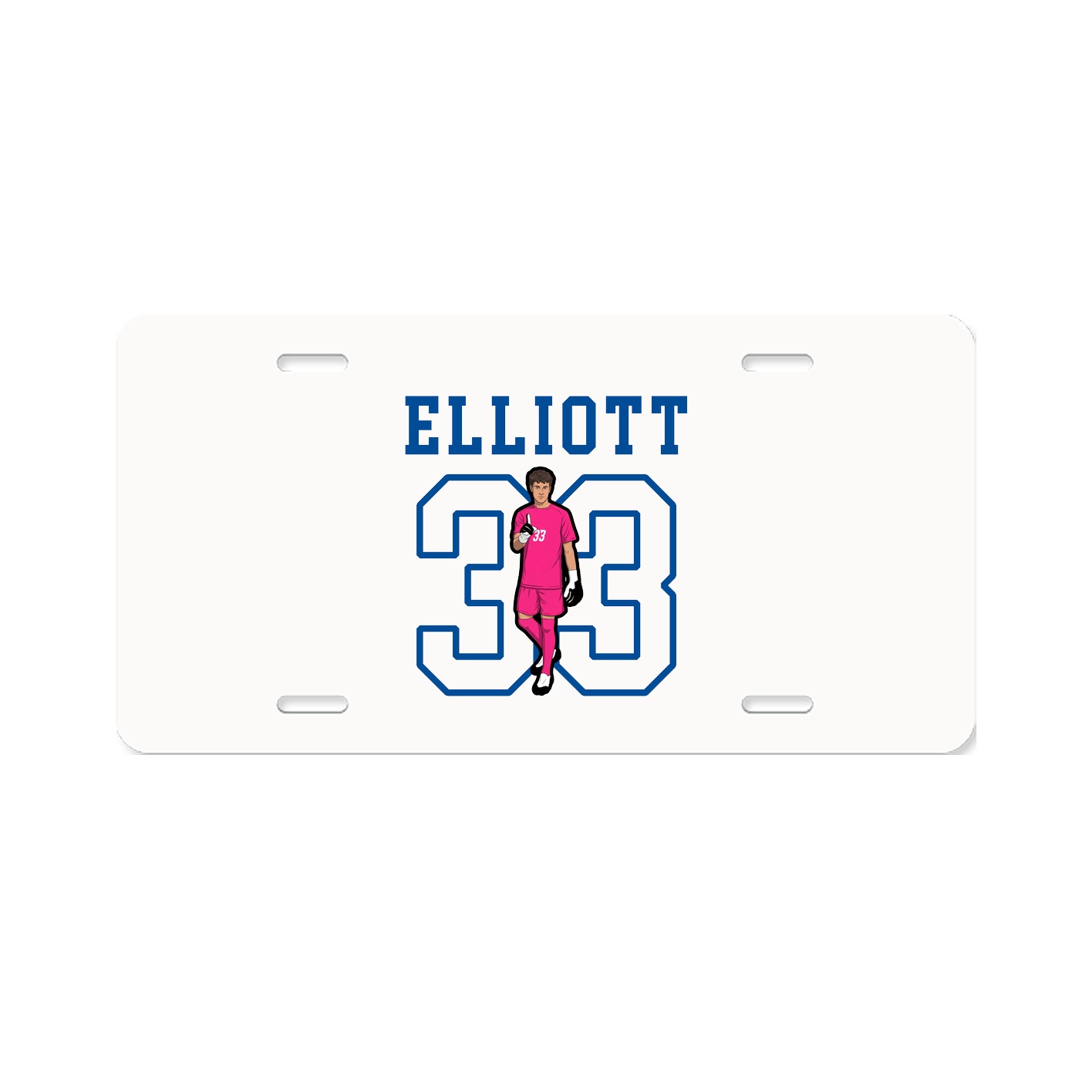 License Plate — Shirsey in Classic