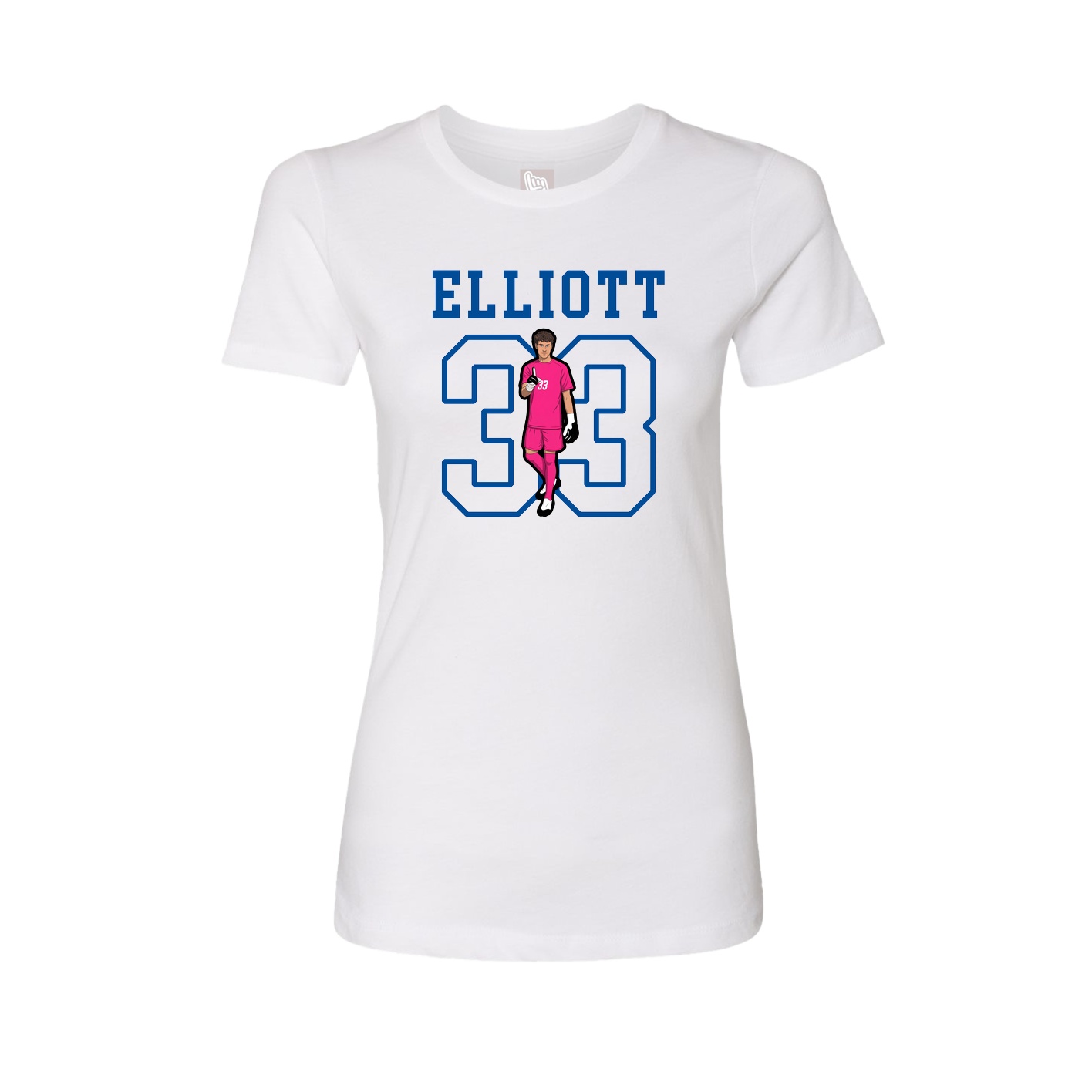 Fitted Women's Tee — Shirsey in White