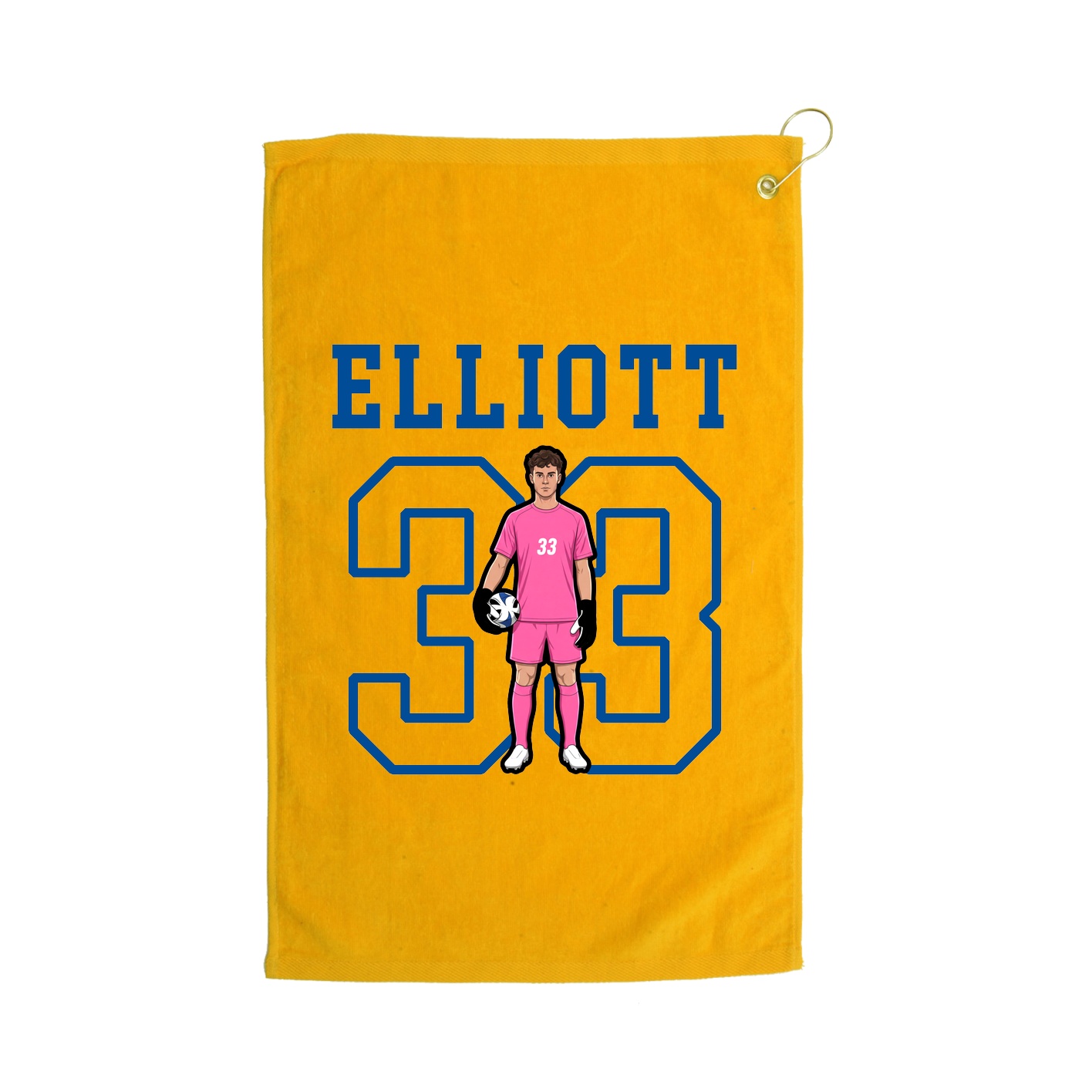 Golf Towel — Shirsey in Gold