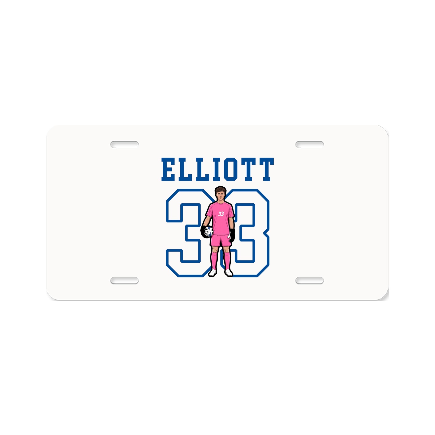 License Plate — Shirsey in Classic