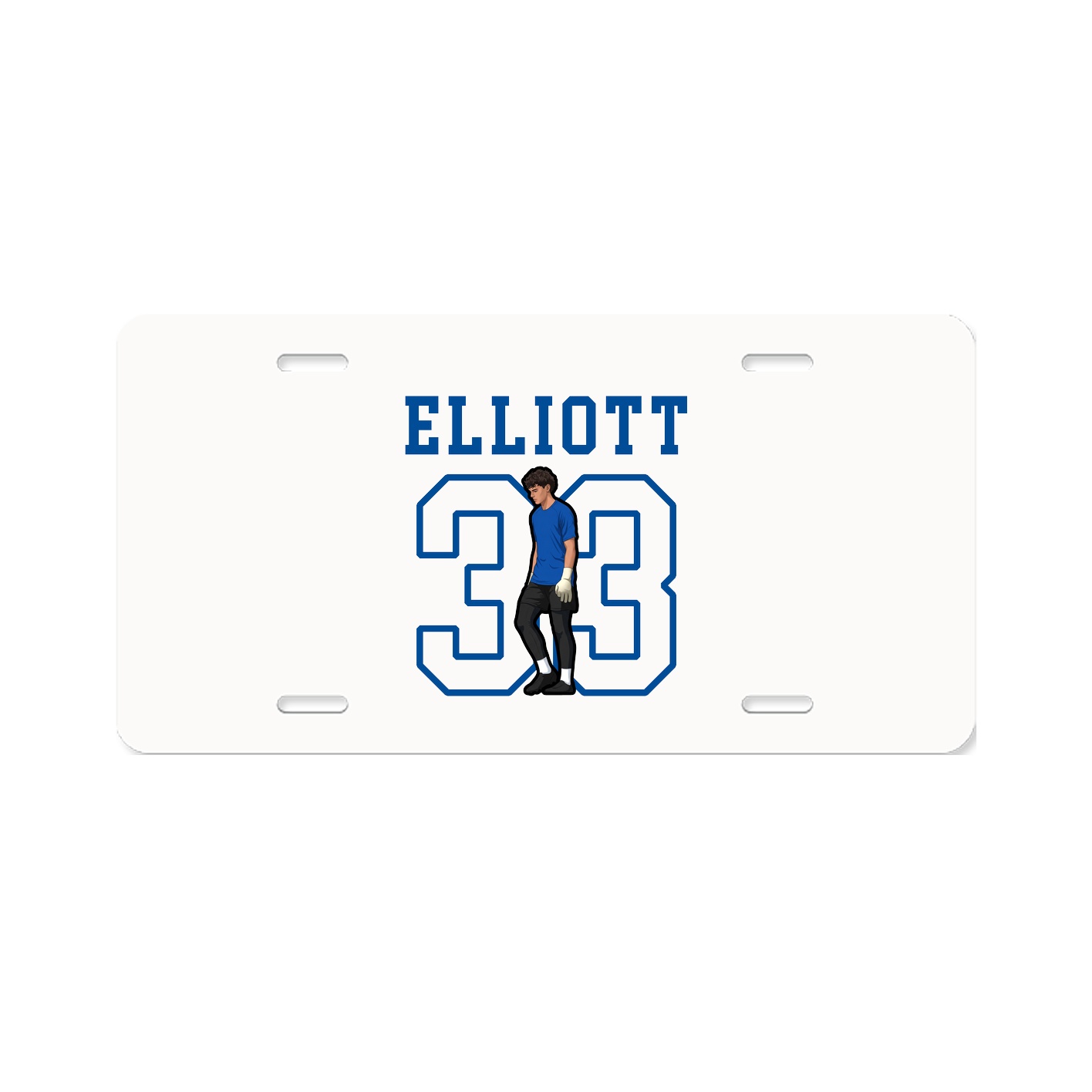License Plate — Shirsey in Classic