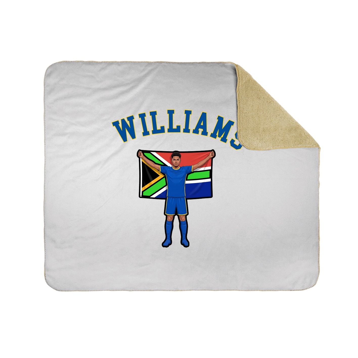 Throw Blanket — Shirsey Arch in White