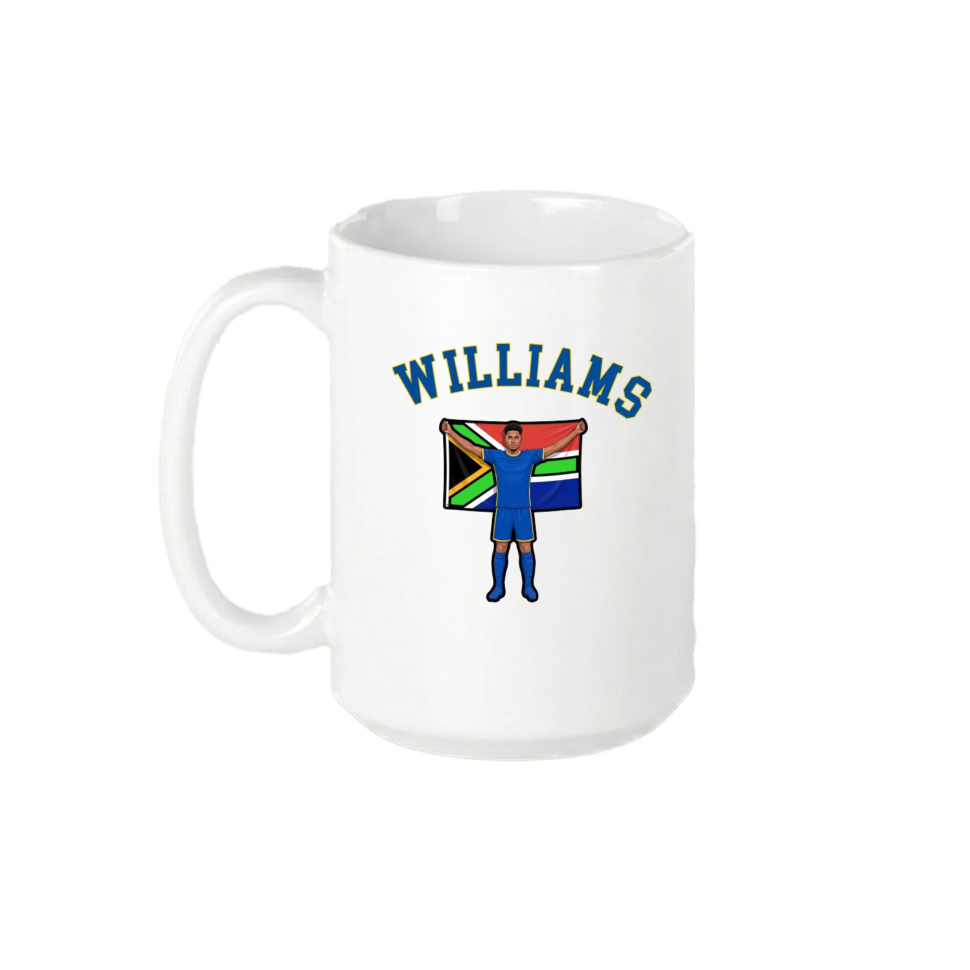 15oz Coffee Mug — Shirsey Arch in White