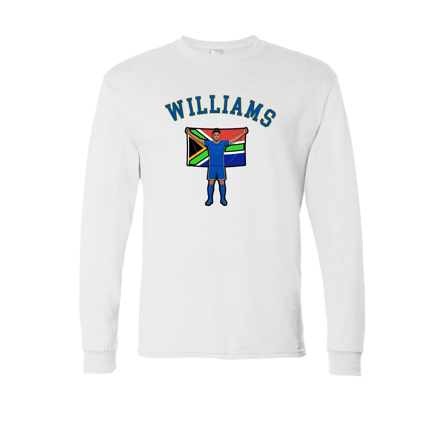 Long Sleeve Tee — Shirsey Arch in White
