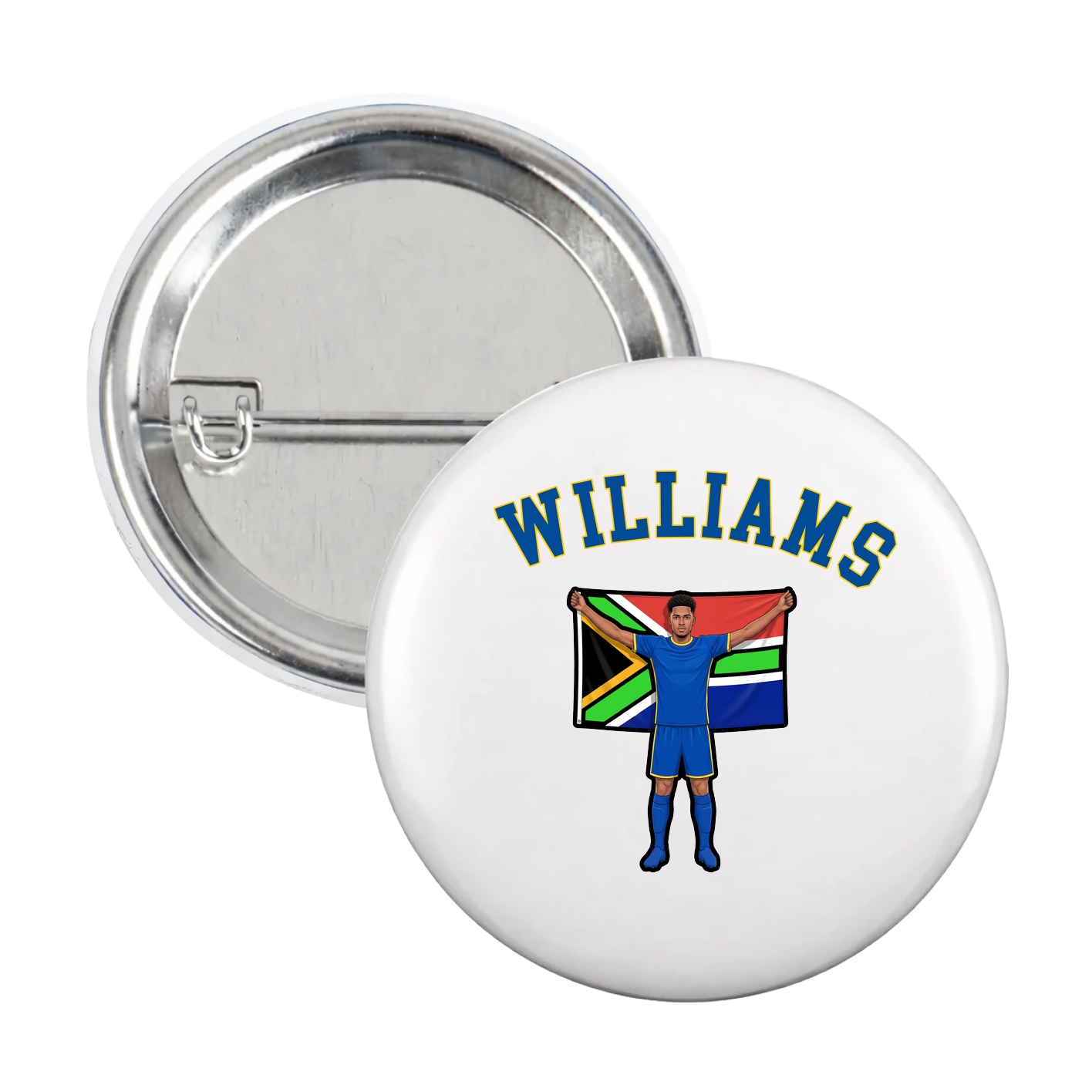 Game Day Button — Shirsey Arch in White