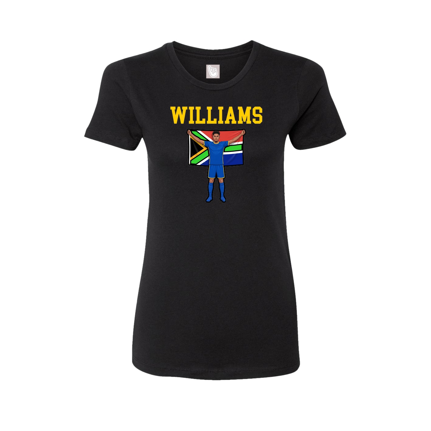 Fitted Women's Tee — Shirsey in Black