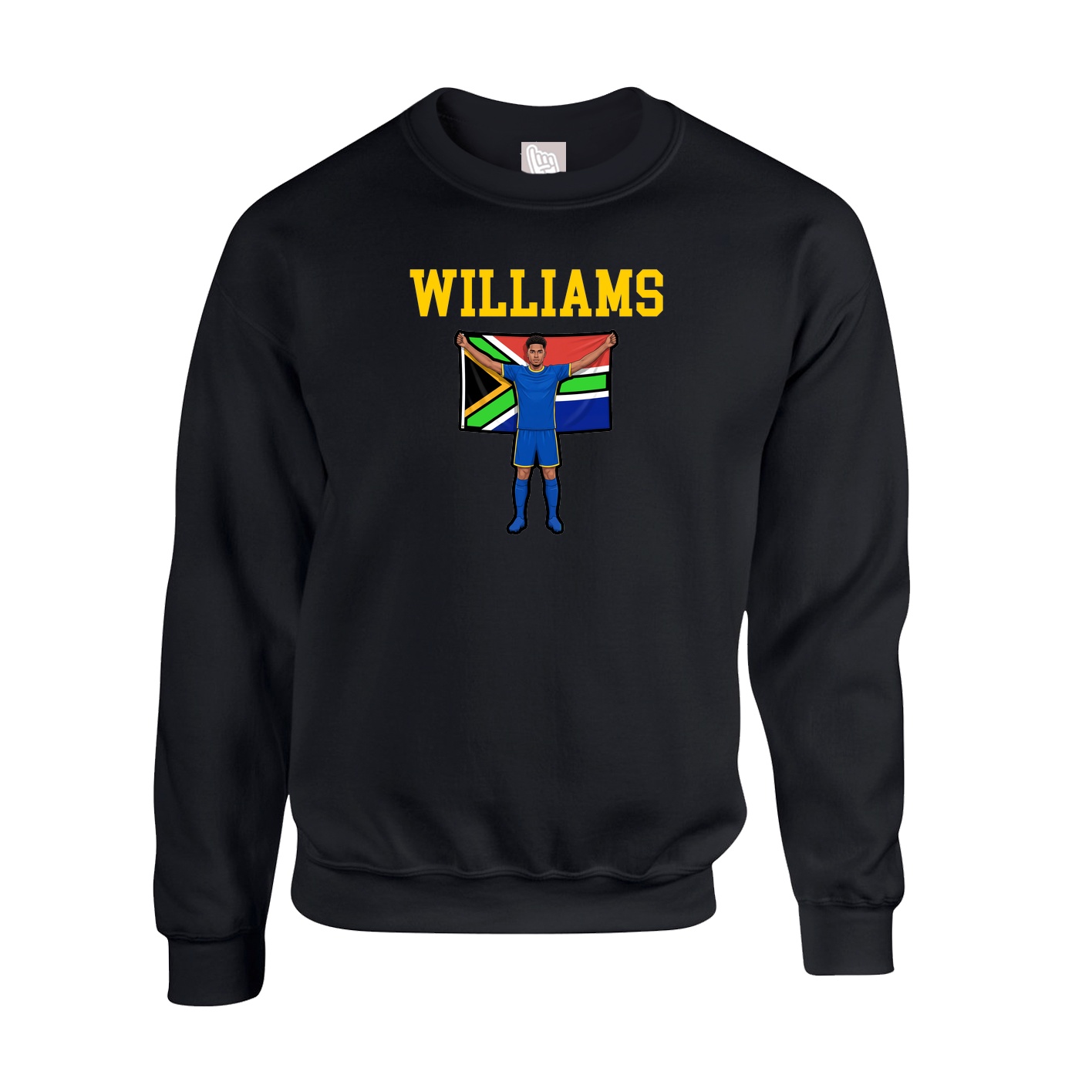 Fleece Crew — Shirsey in Black