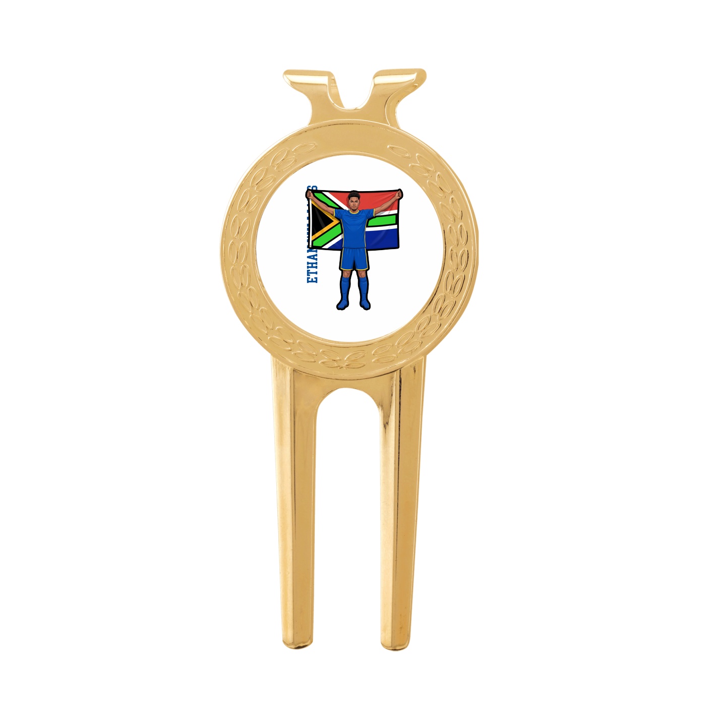 Divot Tool with Ball Marker — Name Vertical in Classic