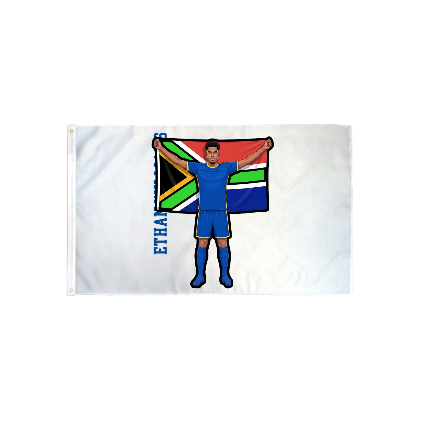 3x5 Flag — Name Vertical in Classic
