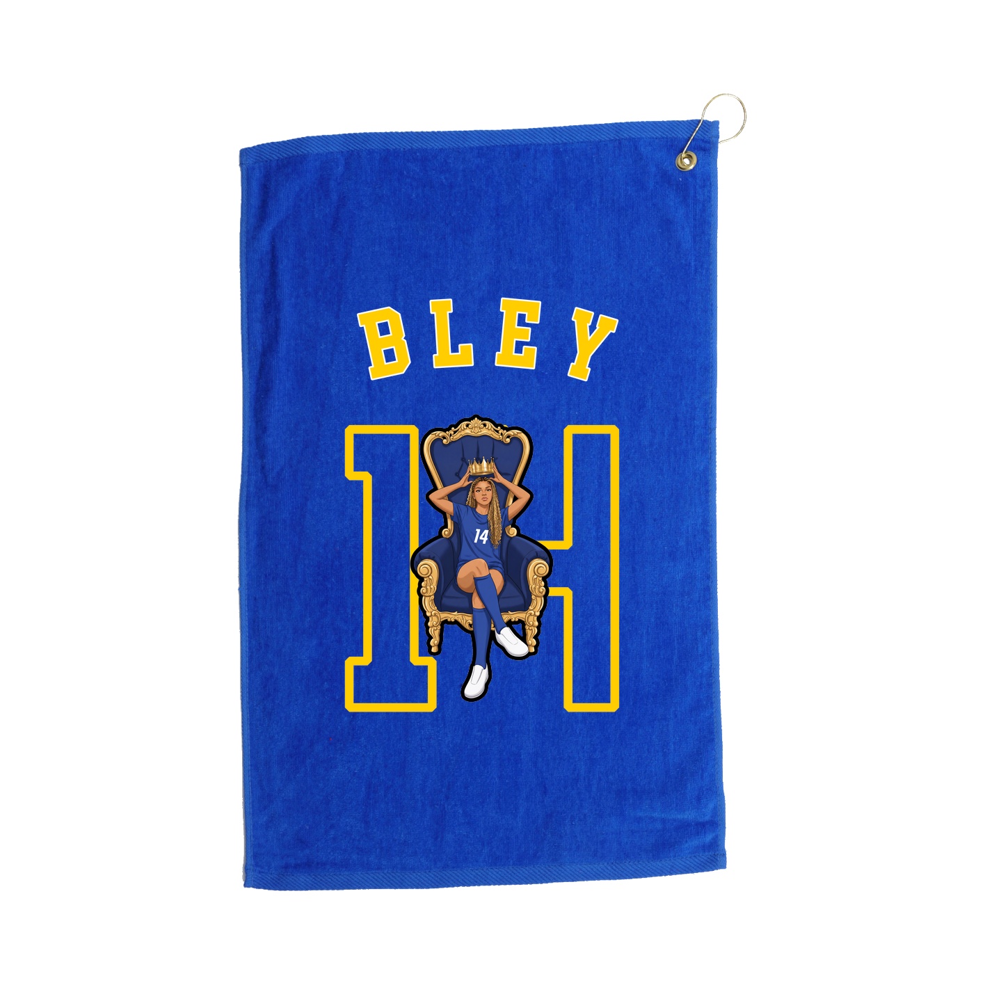 Golf Towel — Shirsey Arch in Royal