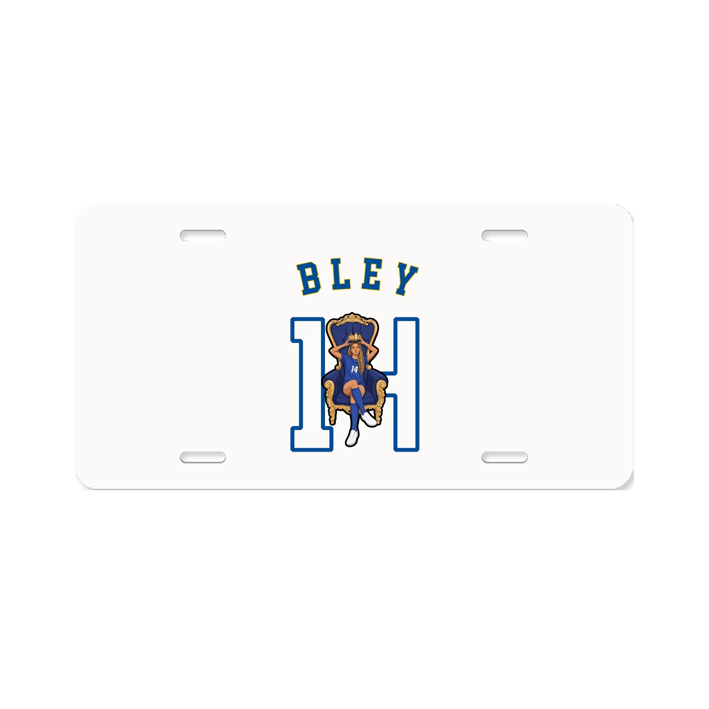 License Plate — Shirsey Arch in Classic