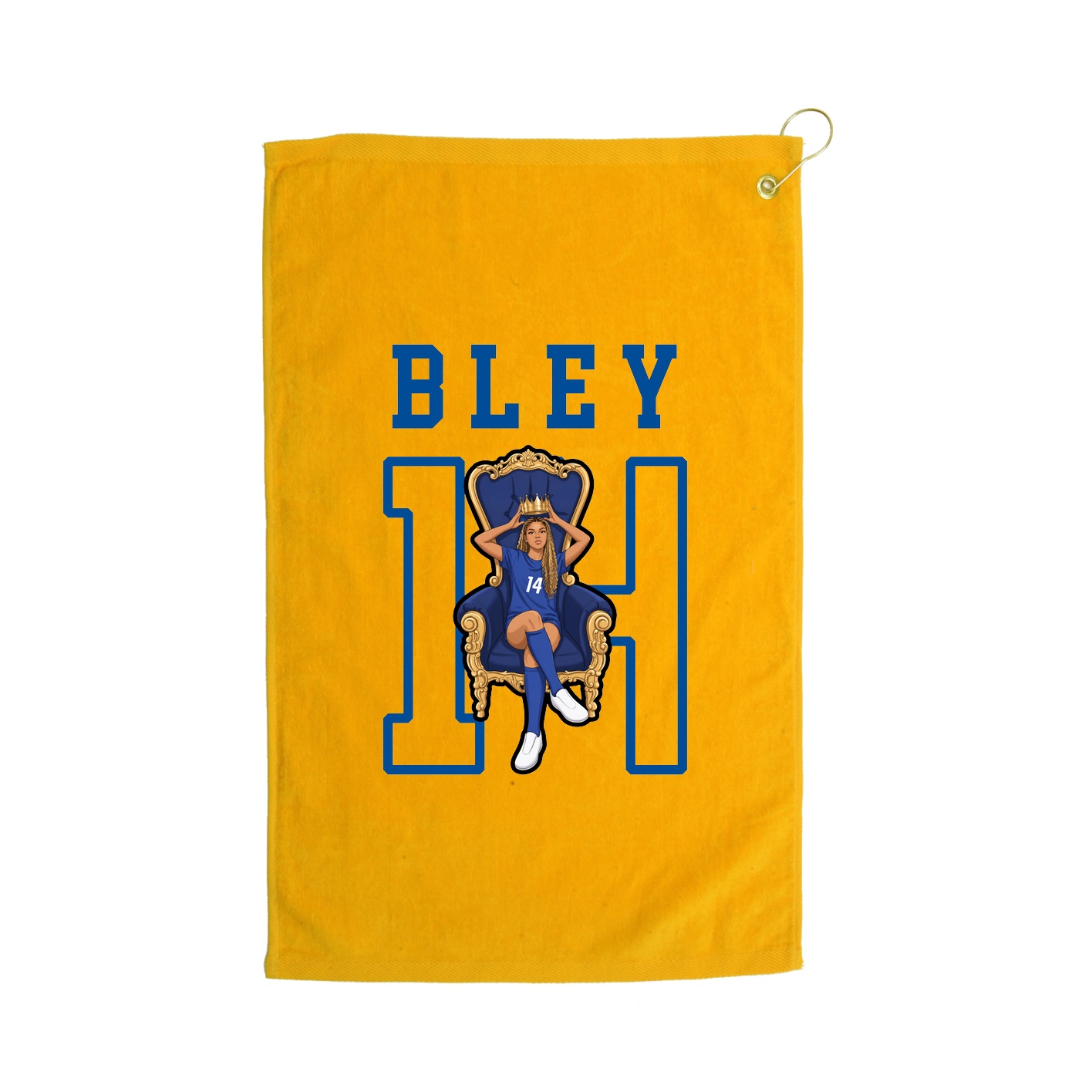 Golf Towel — Shirsey in Gold