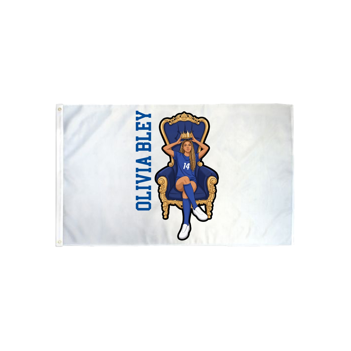 3x5 Flag — Name Vertical in Classic