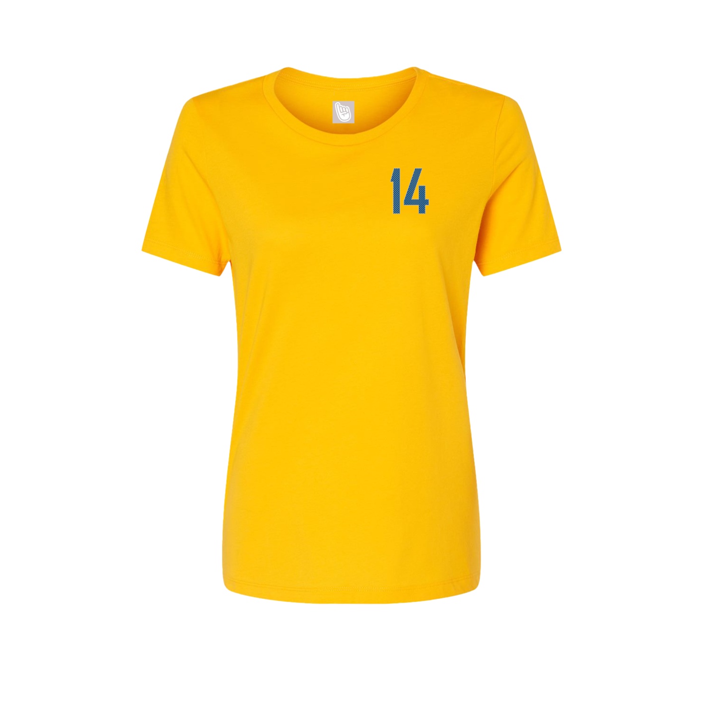 Womens Tee — Front Shirsy in Gold