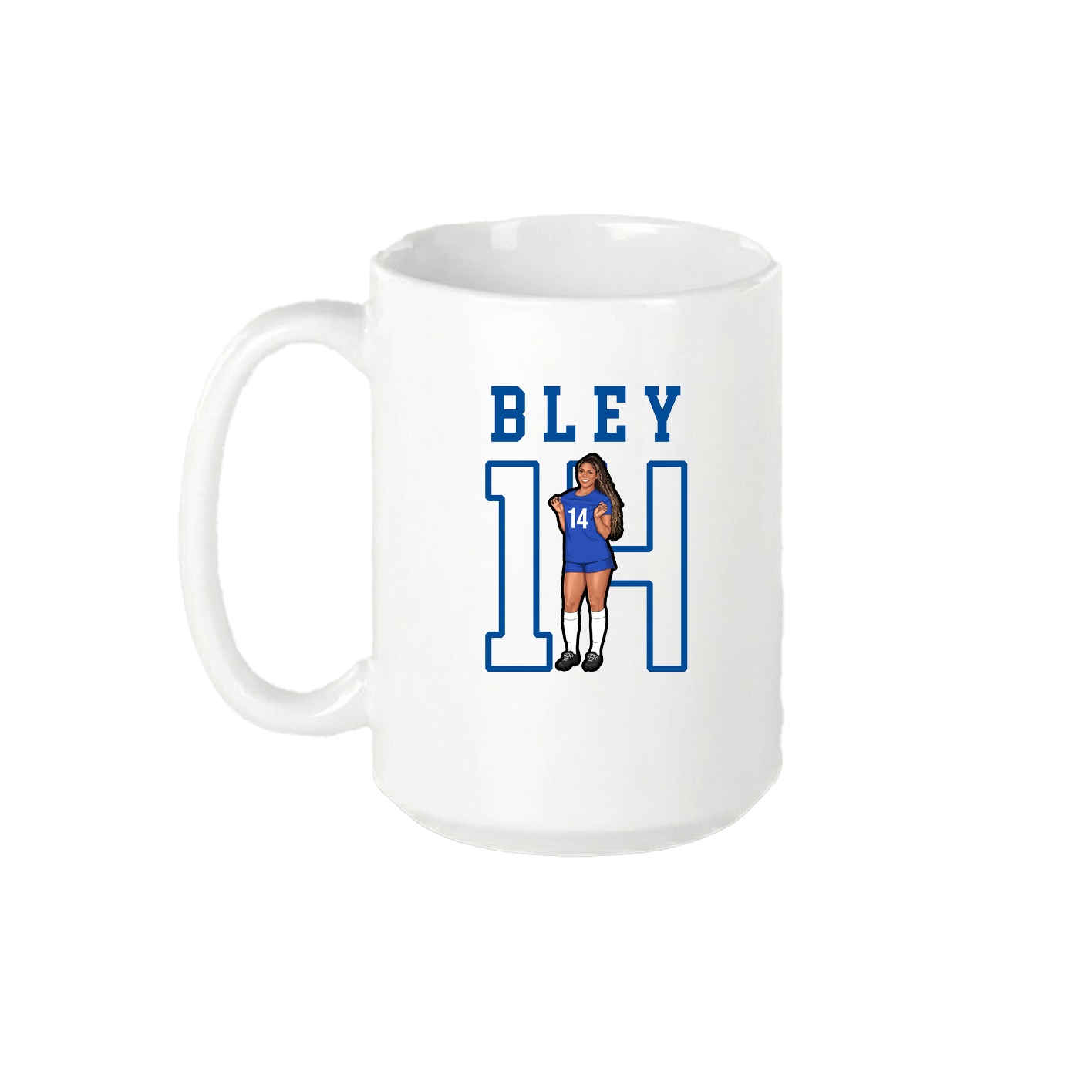 15oz Coffee Mug — Shirsey in White