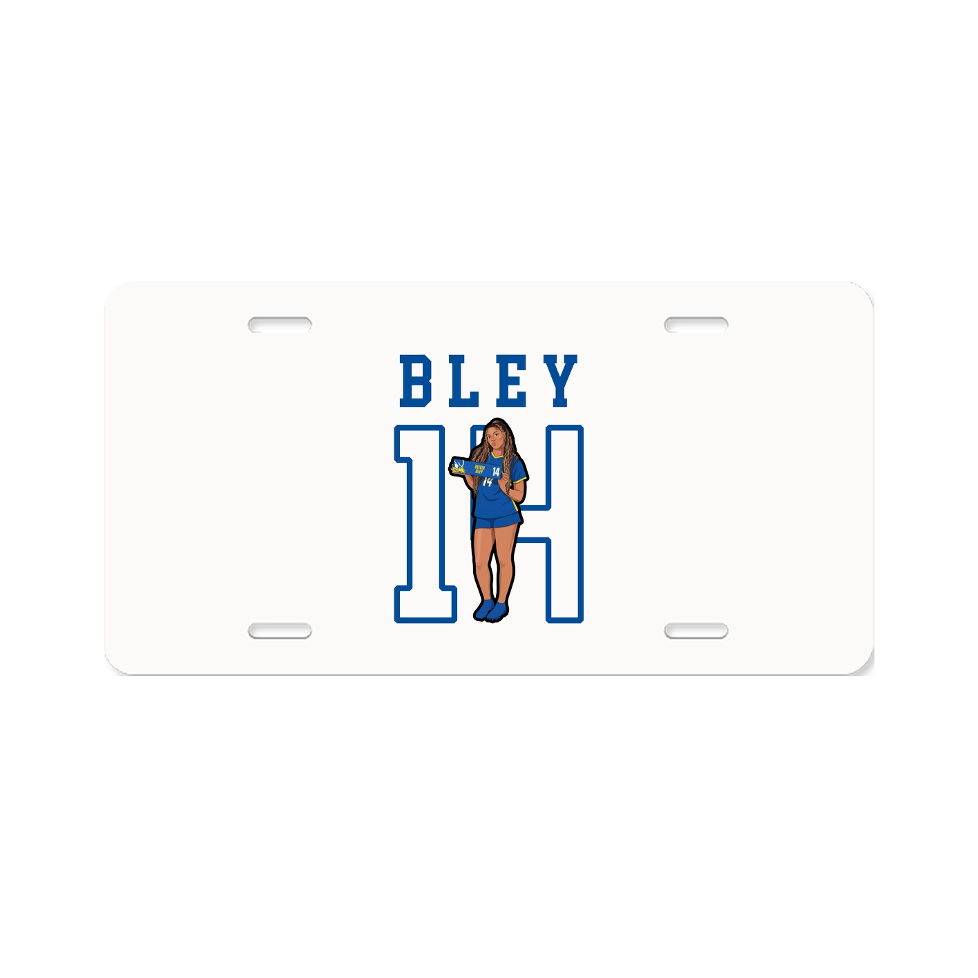 License Plate — Shirsey in Classic