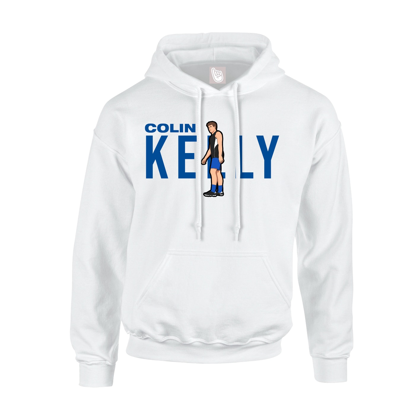 Youth Hoodie — Player Name in White