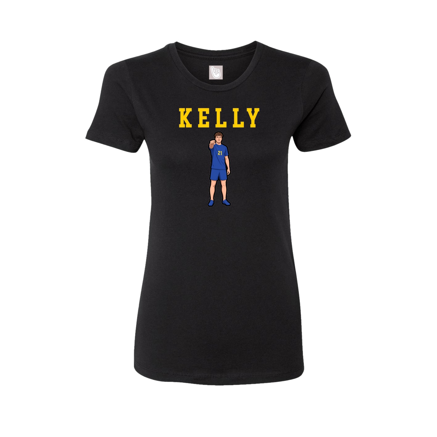 Fitted Women's Tee — Shirsey in Black