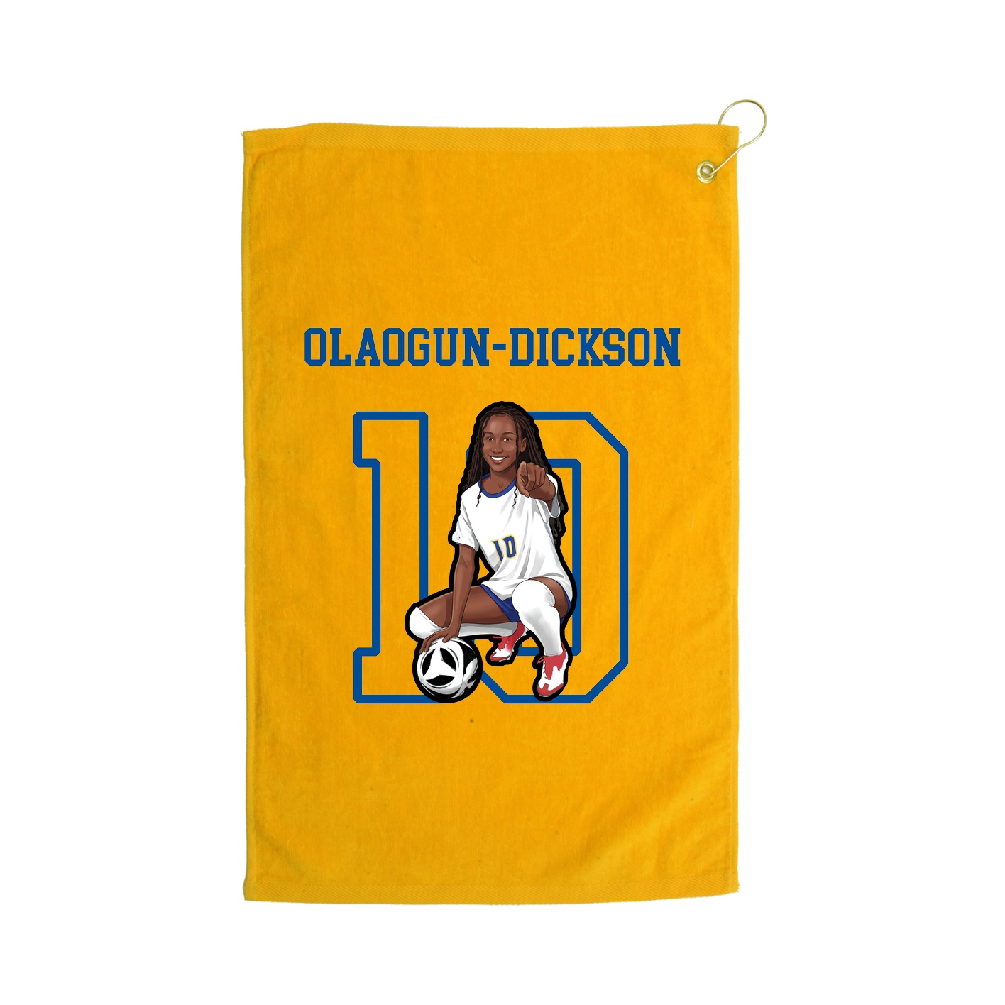 Golf Towel — Shirsey in Gold