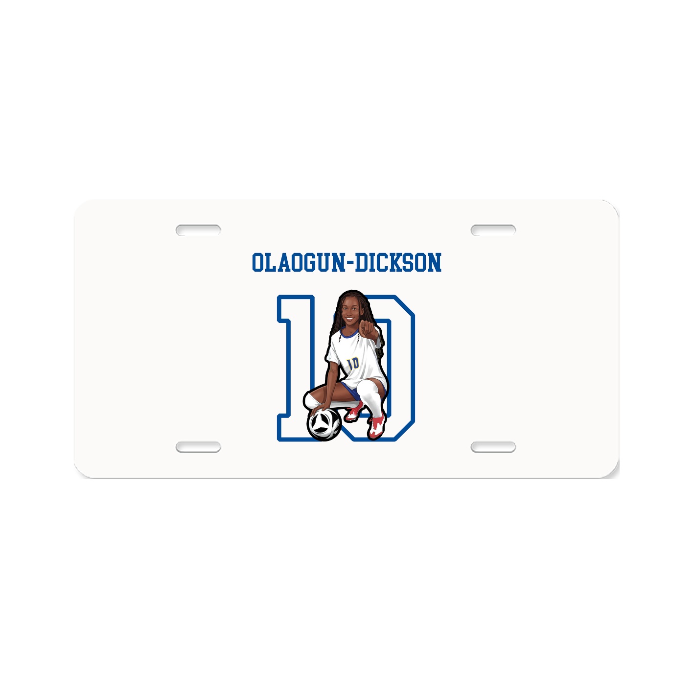 License Plate — Shirsey in Classic