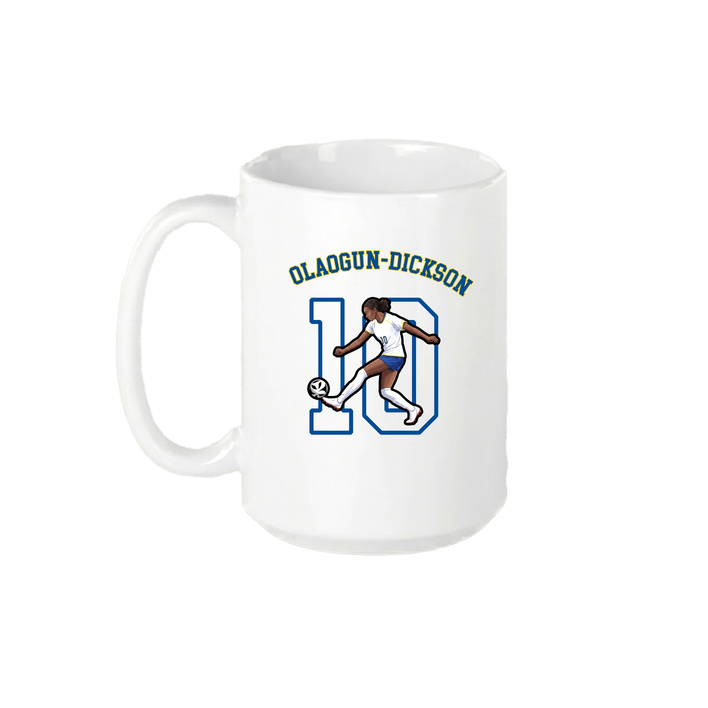 15oz Coffee Mug — Shirsey Arch in White