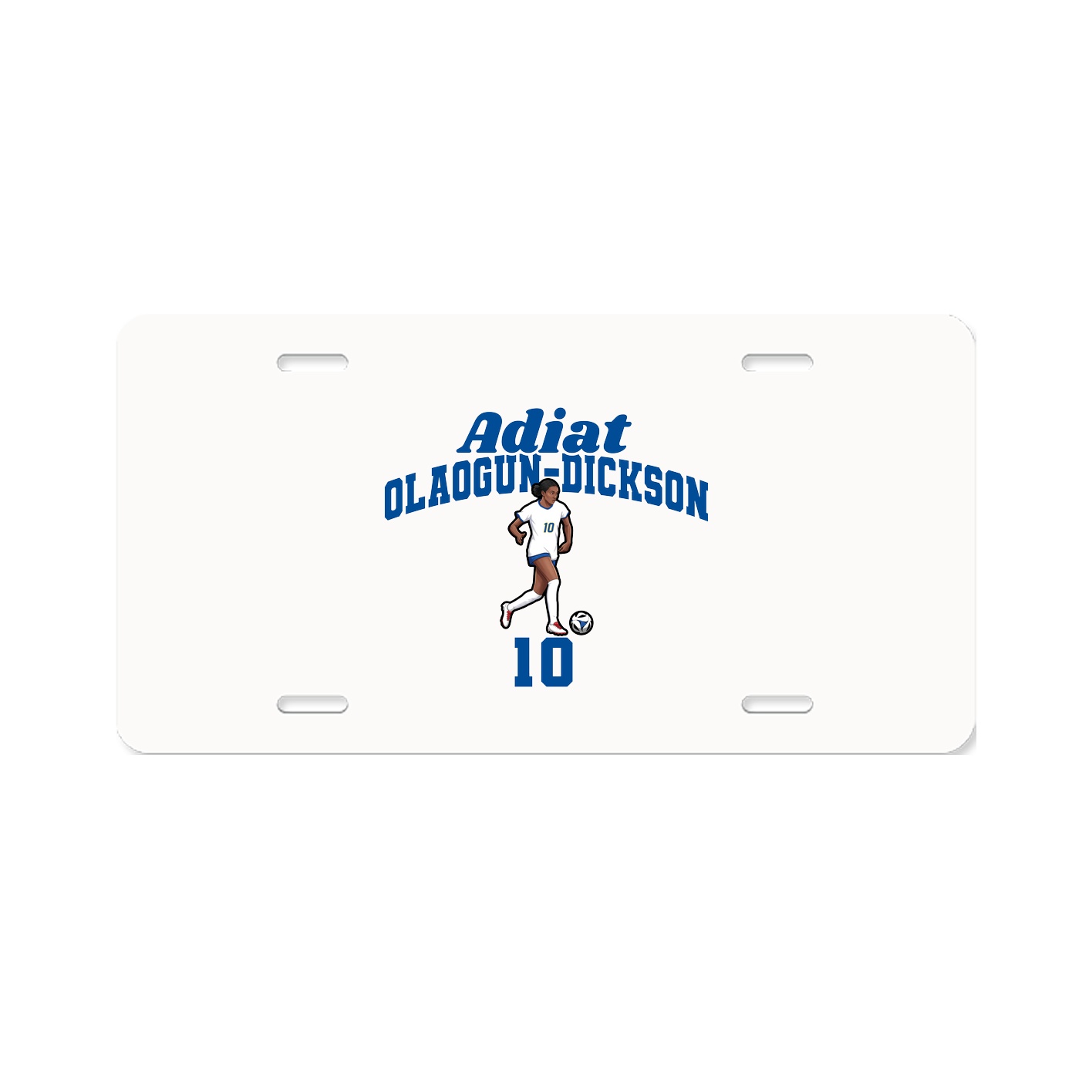 License Plate — Signature Arch in Classic