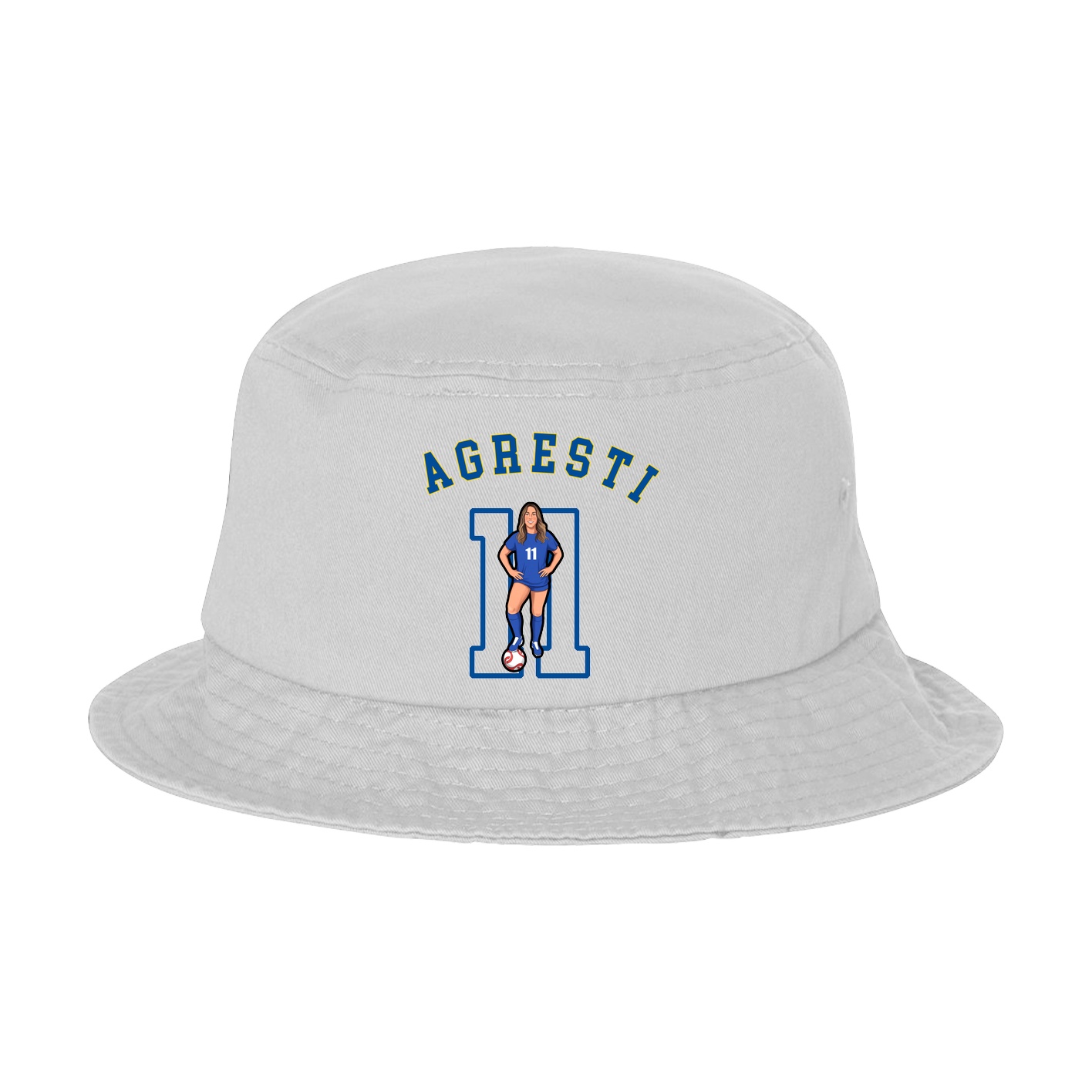 Bucket Cap — Shirsey Arch in White