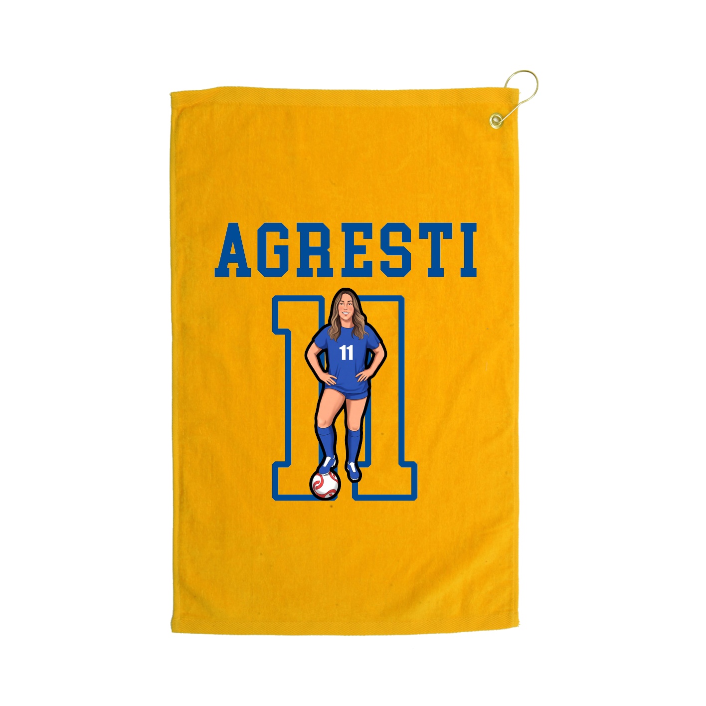 Golf Towel — Shirsey in Gold