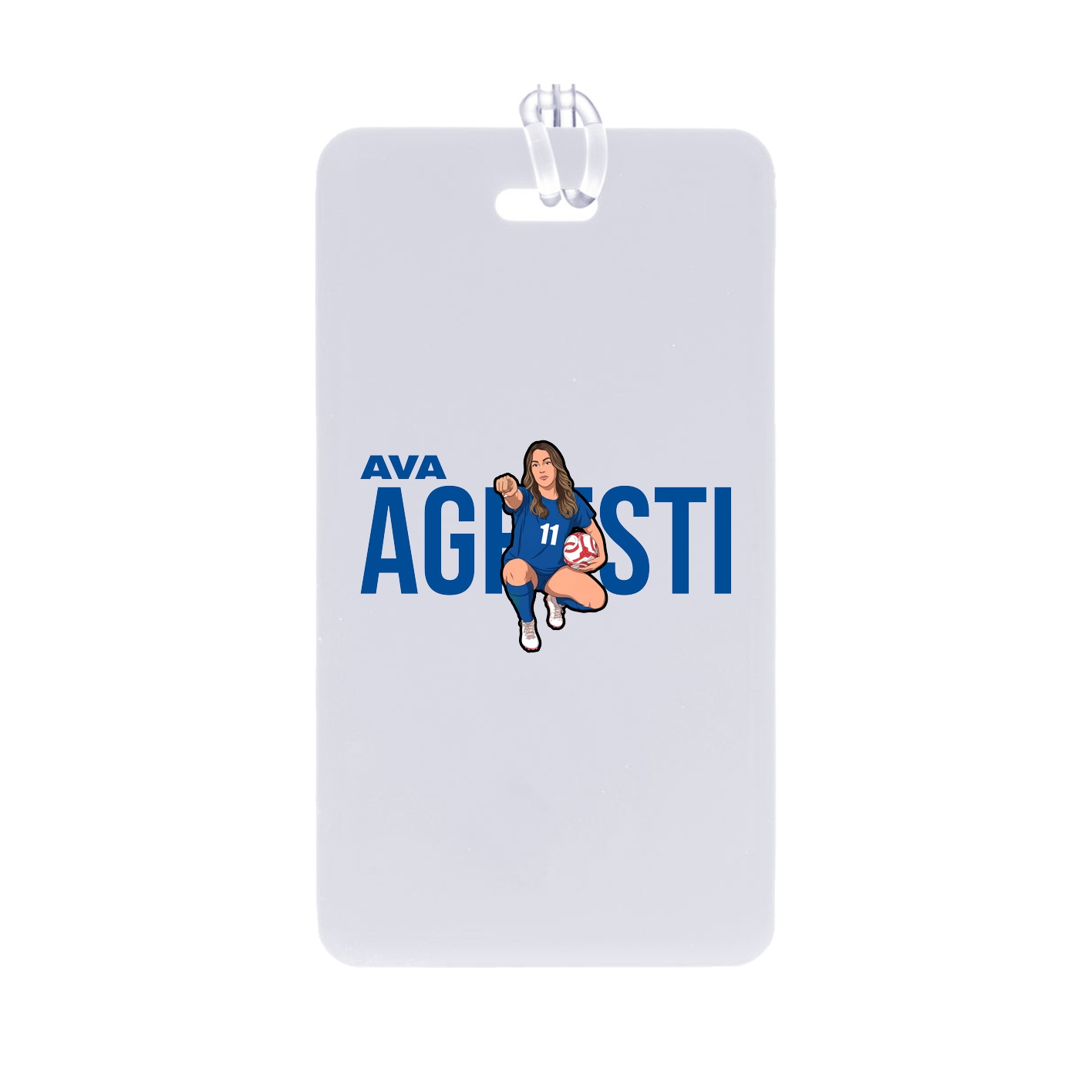 Bag Tag — Player Name in Classic
