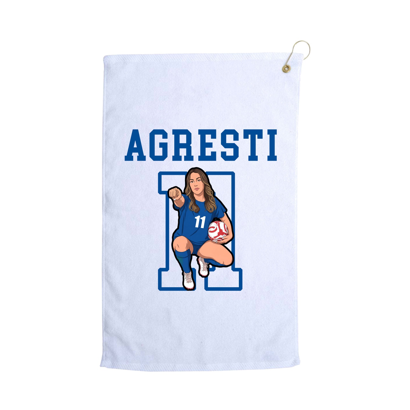 Golf Towel — Shirsey in White