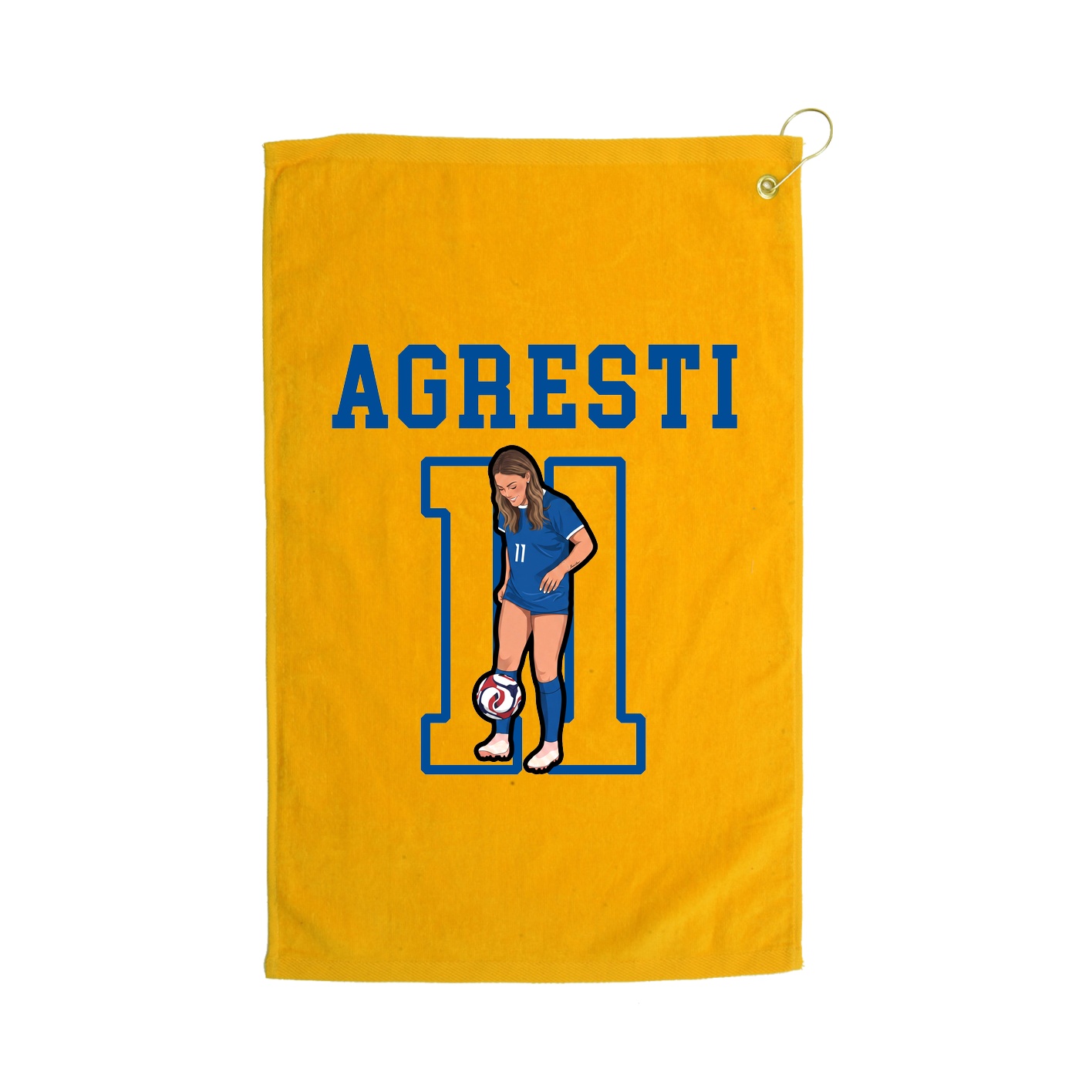 Golf Towel — Shirsey in Gold