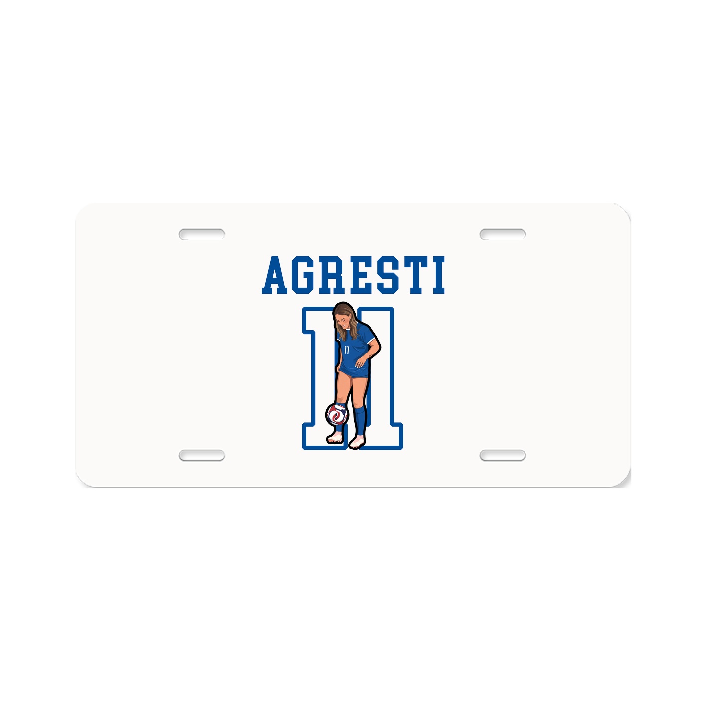 License Plate — Shirsey in Classic