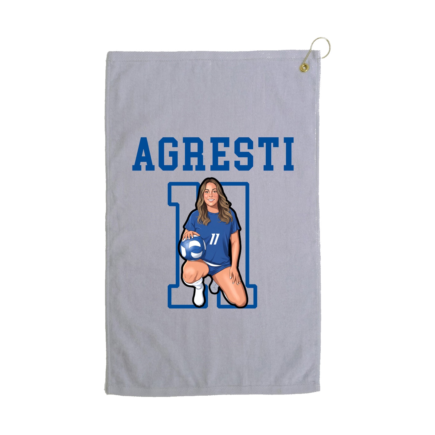 Golf Towel — Shirsey in Grey