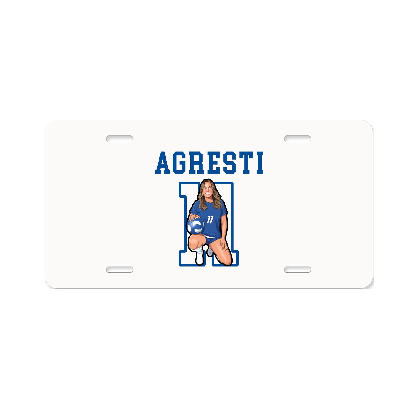 License Plate — Shirsey in Classic
